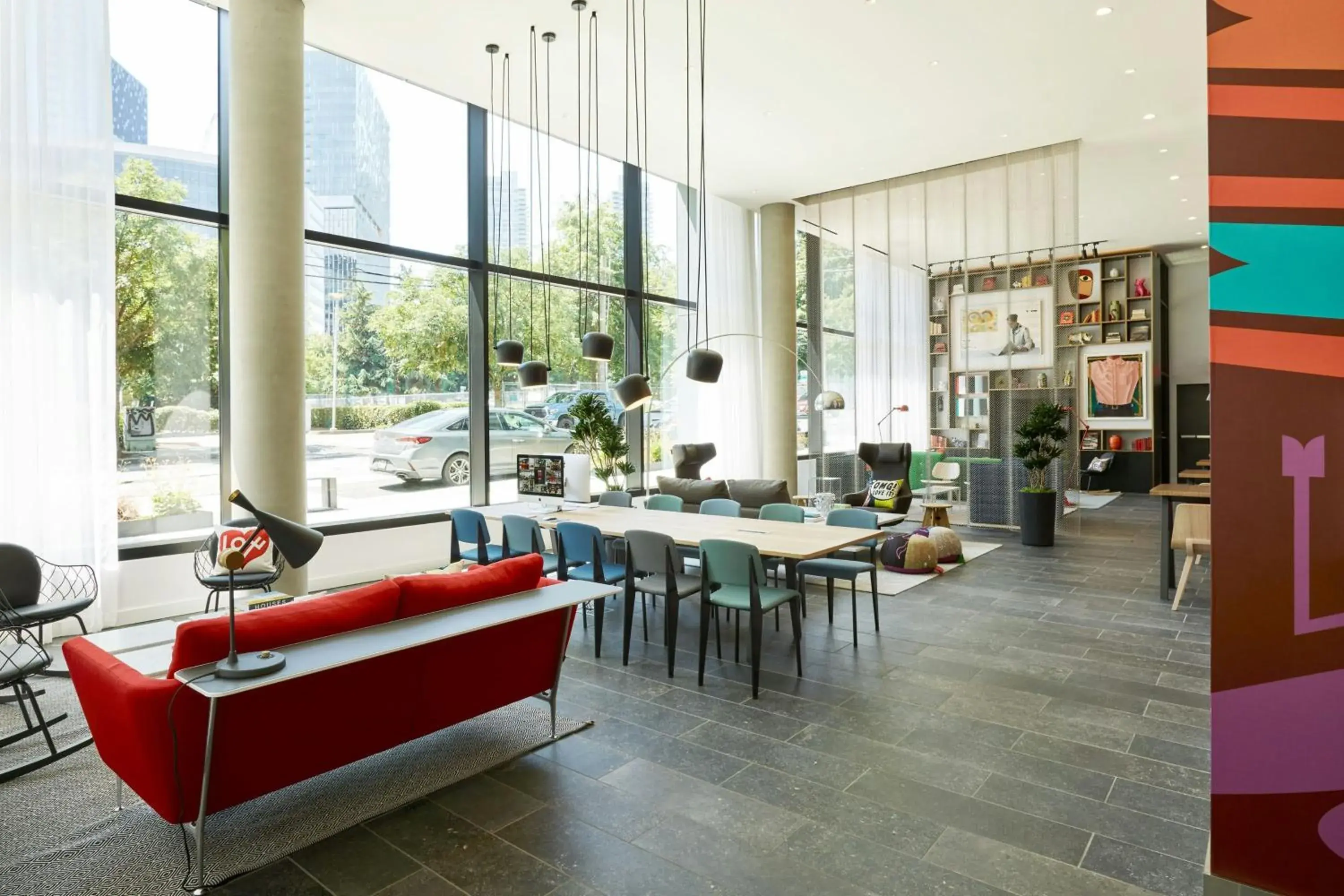 Lobby or reception in citizenM Seattle South Lake Lobby or reception in citizenM Seattle South Lake