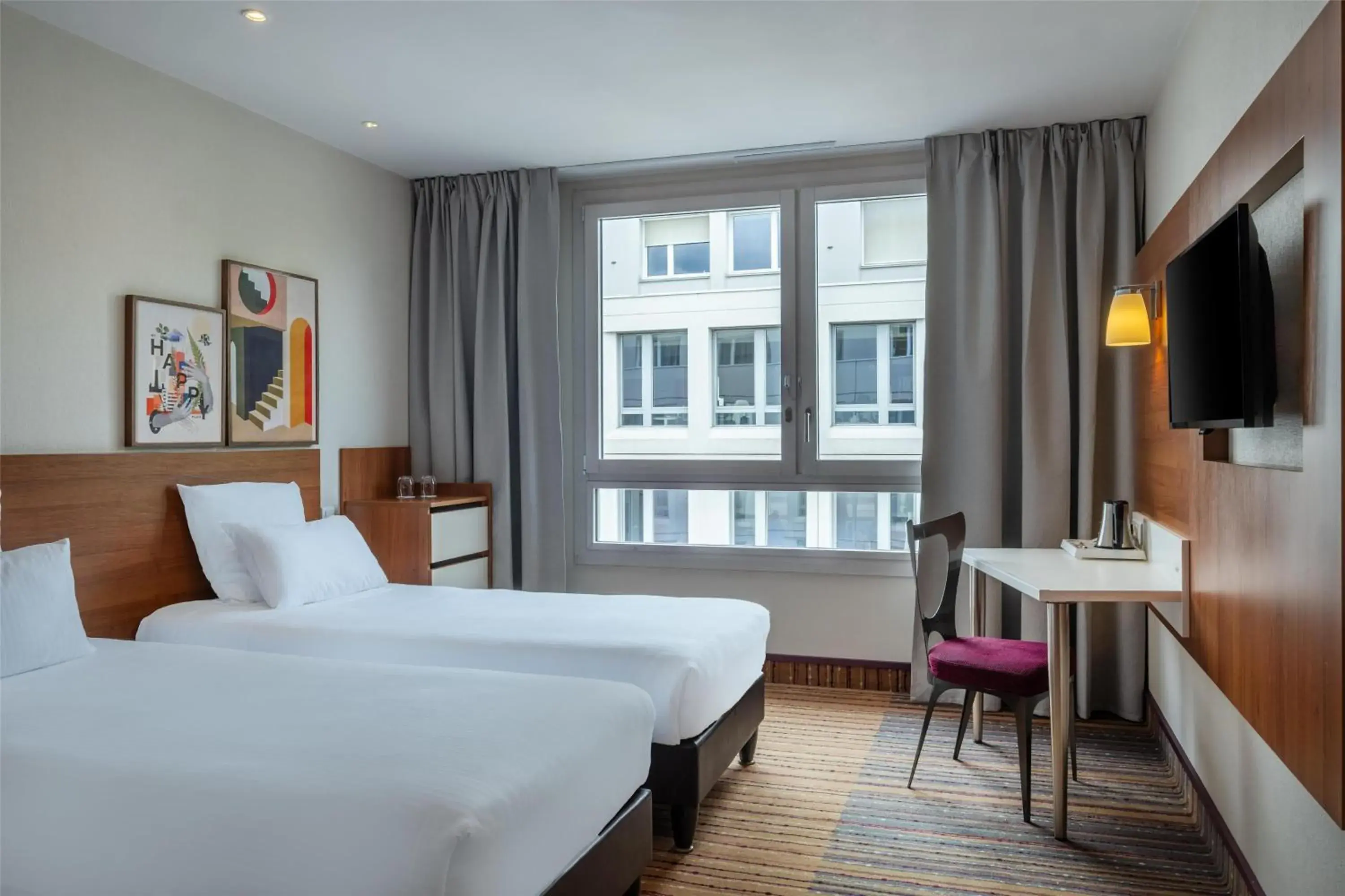 Bed in Spark by Hilton Lyon Ouest Bed in Spark by Hilton Lyon Ouest