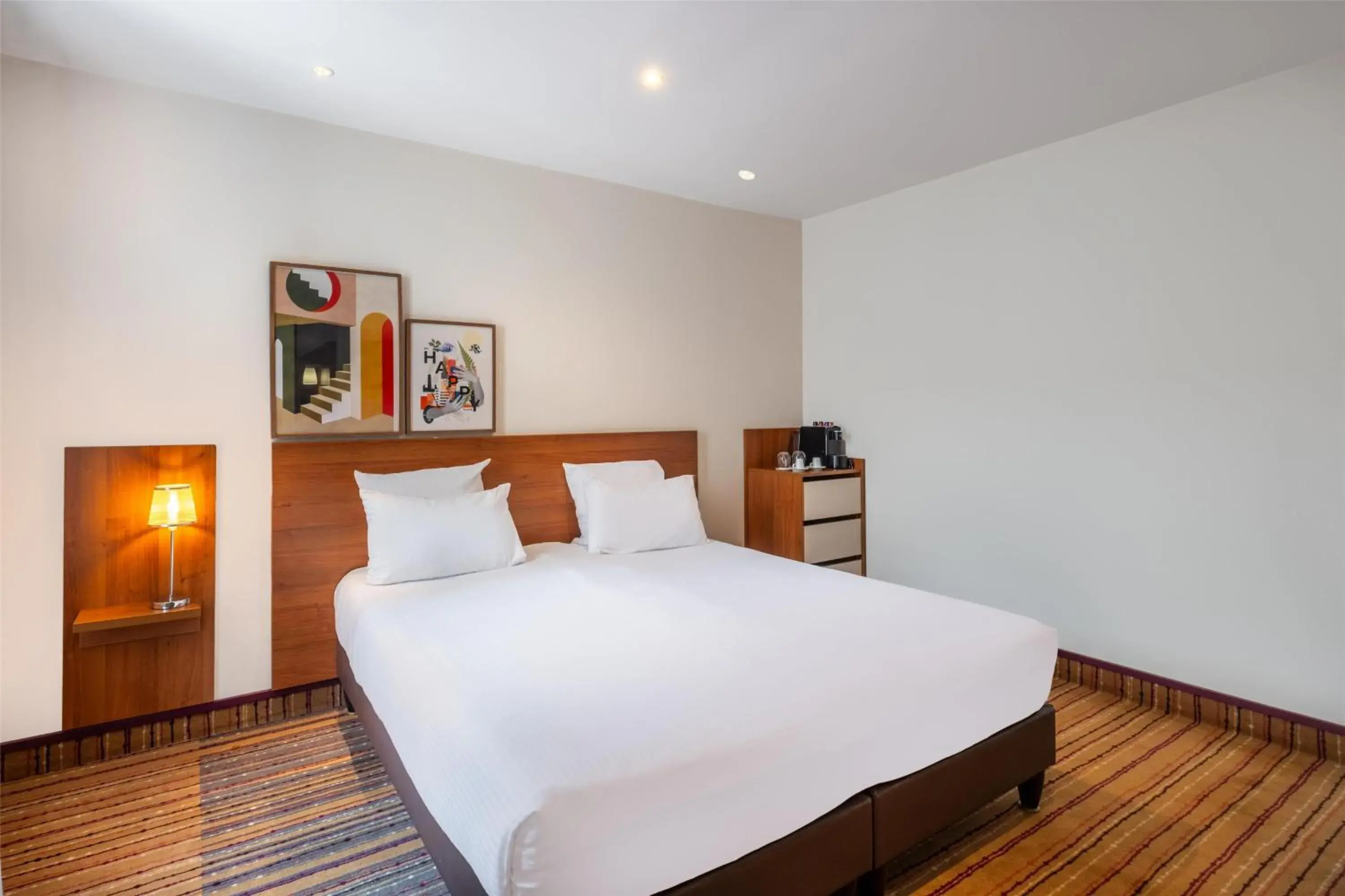 Bed in Spark by Hilton Lyon Ouest Bed in Spark by Hilton Lyon Ouest