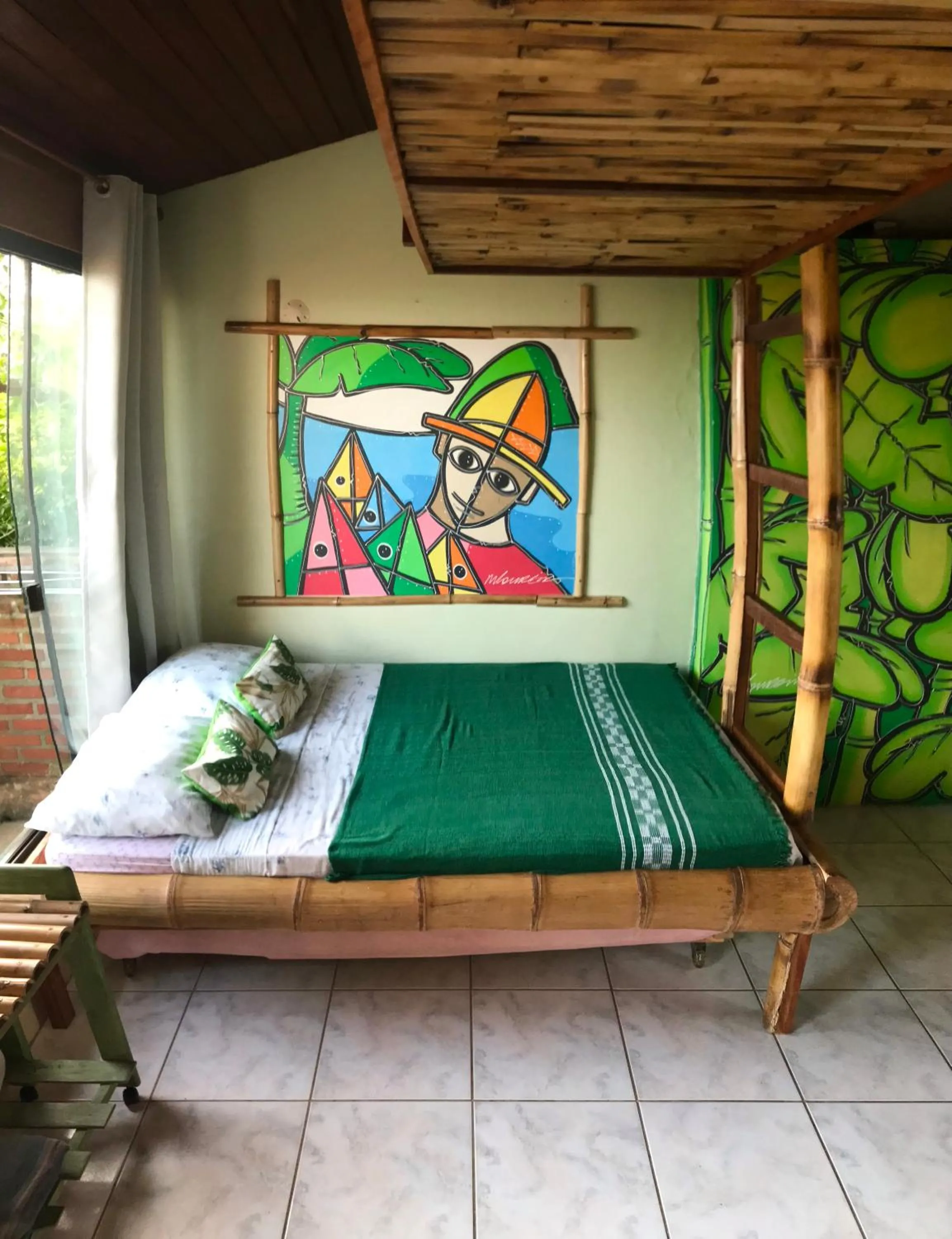 Quadruple Room with Terrace in Amarelo Hibisco