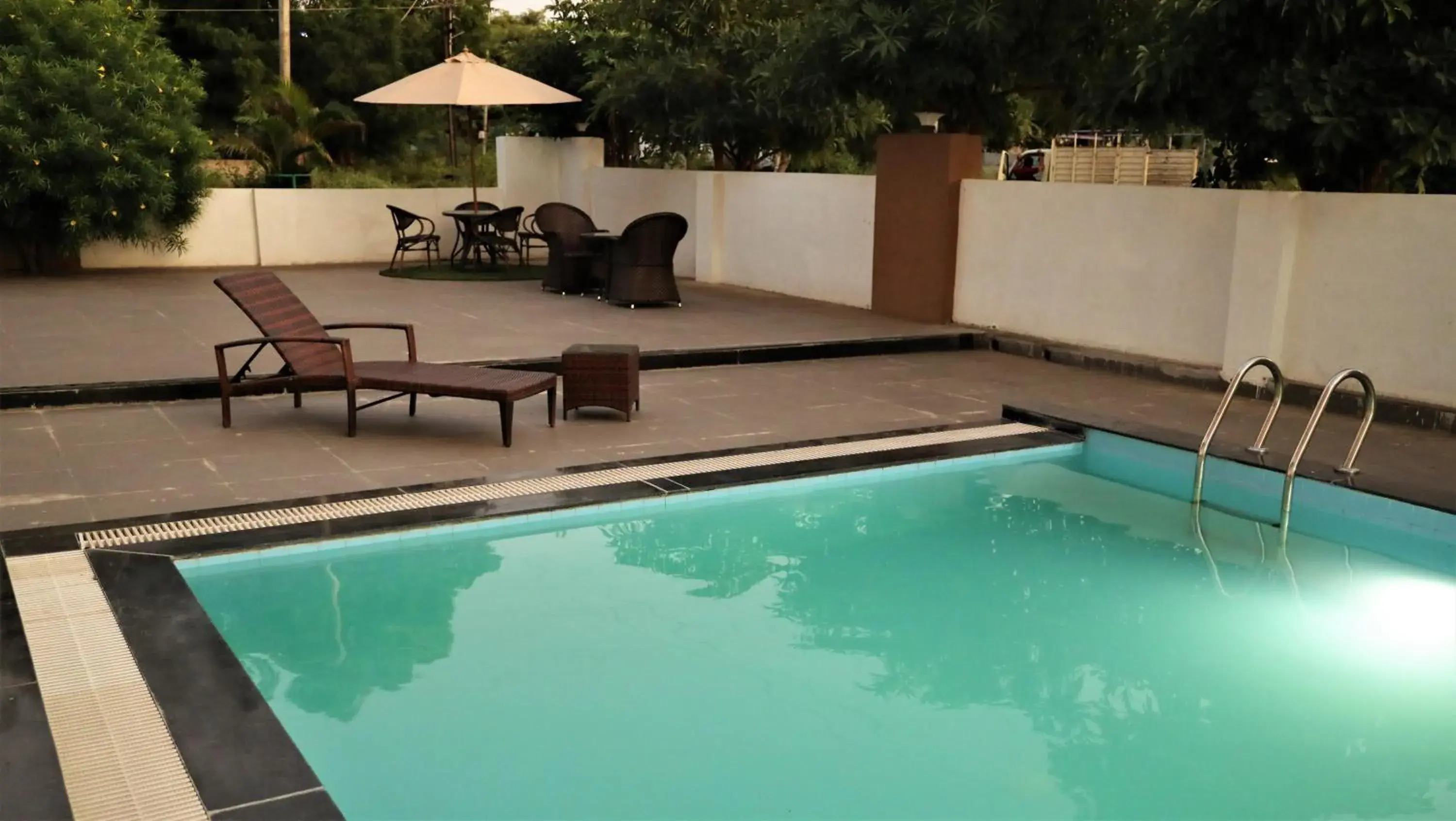 Swimming pool in The Fern Residency Parbhani Swimming pool in The Fern Residency Parbhani