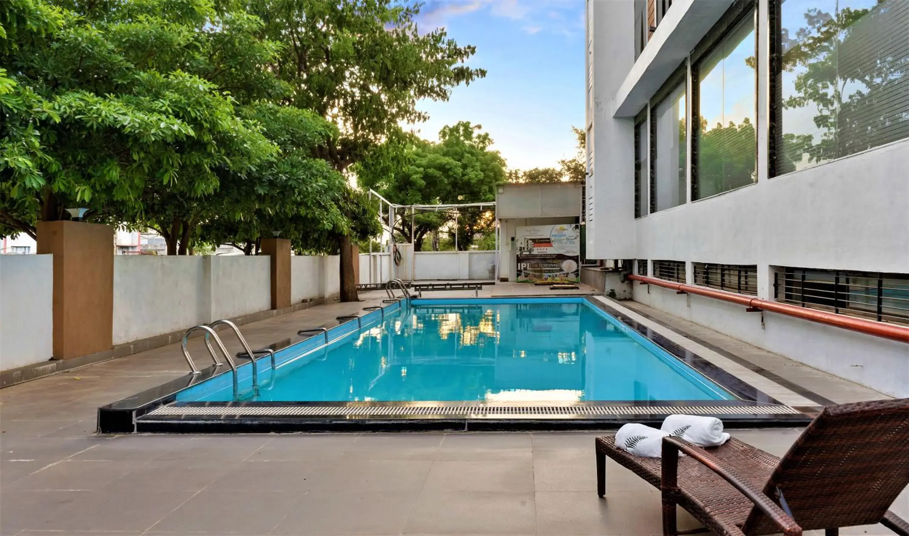 Swimming pool in The Fern Residency Parbhani Swimming pool in The Fern Residency Parbhani