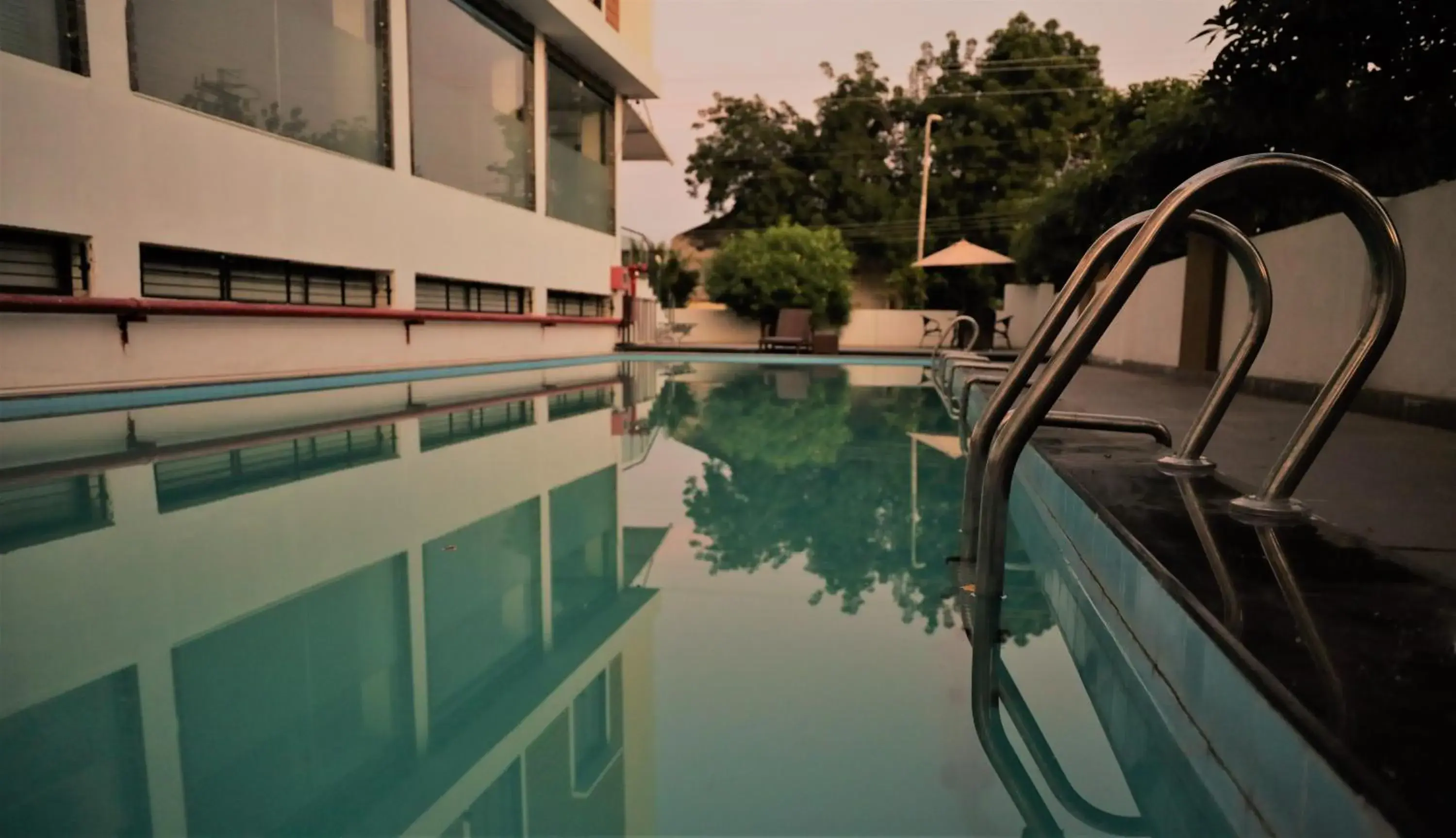 Swimming pool in The Fern Residency Parbhani Swimming pool in The Fern Residency Parbhani