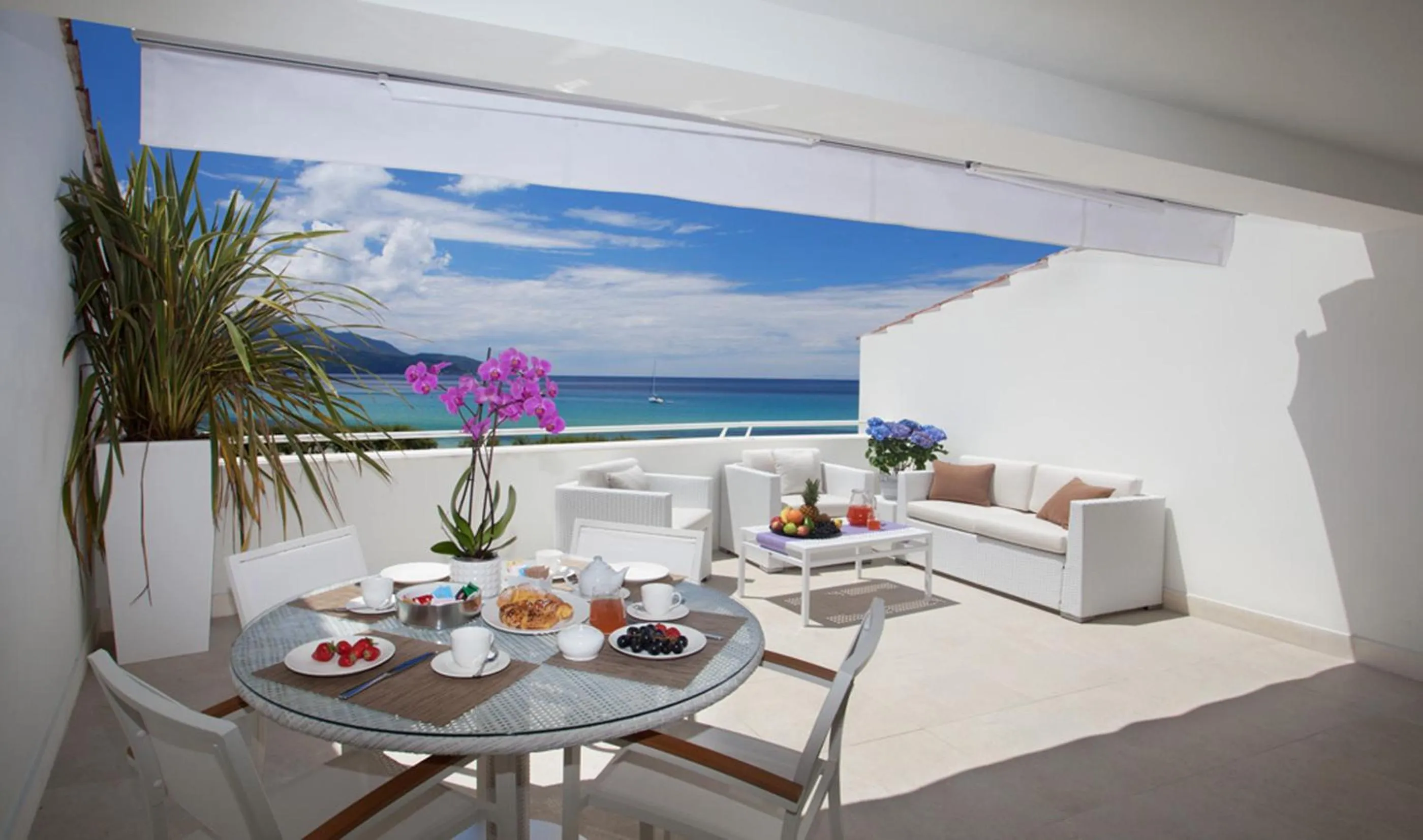 Balcony/Terrace in Baia Bianca Suites