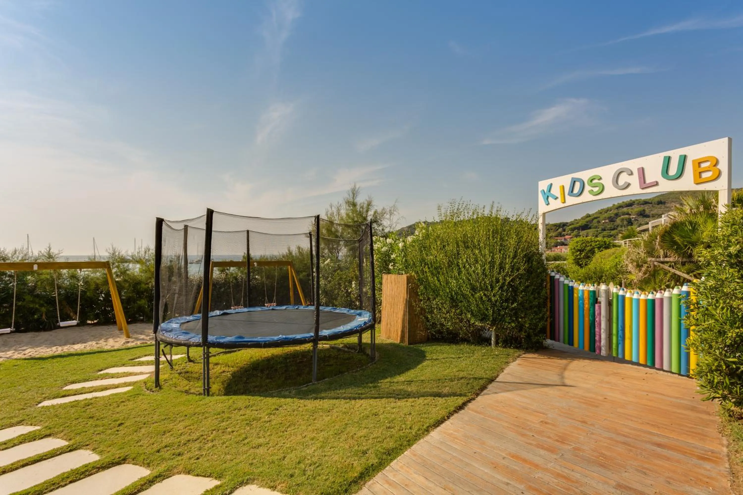 Children play ground in Baia Bianca Suites