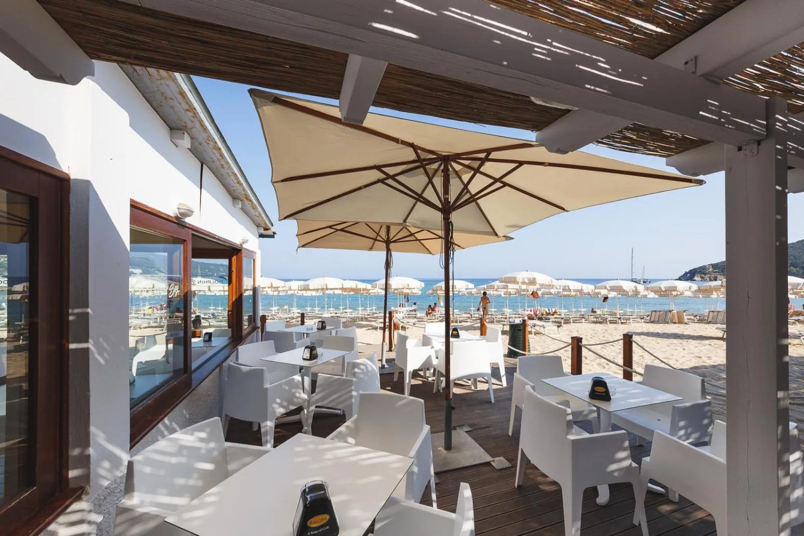 Beach in Hotel Delfino