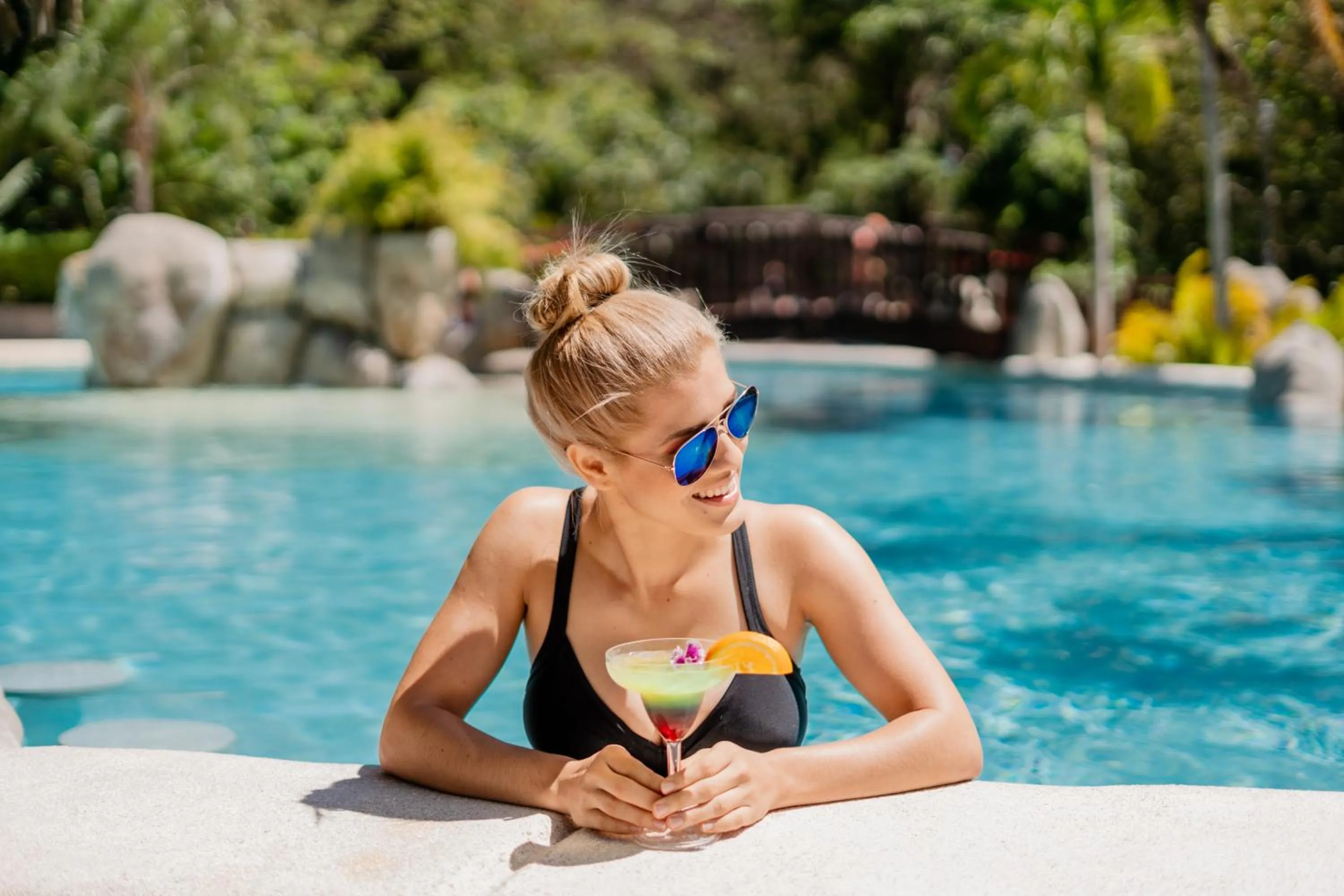 Swimming pool in Borinquen Thermal Resort