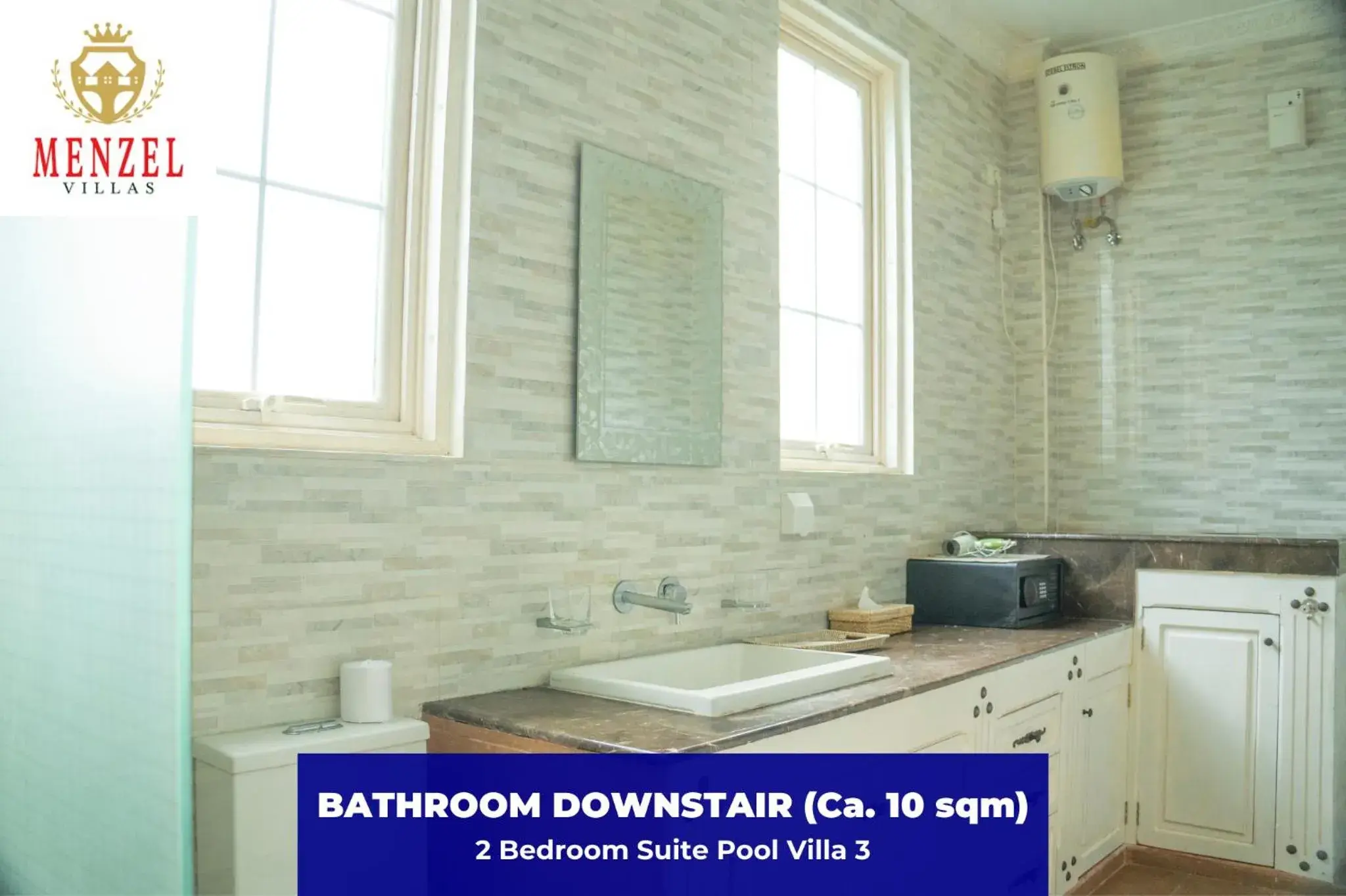 Bathroom in Menzel Villas Nusa Dua Bathroom in Menzel Villas Nusa Dua