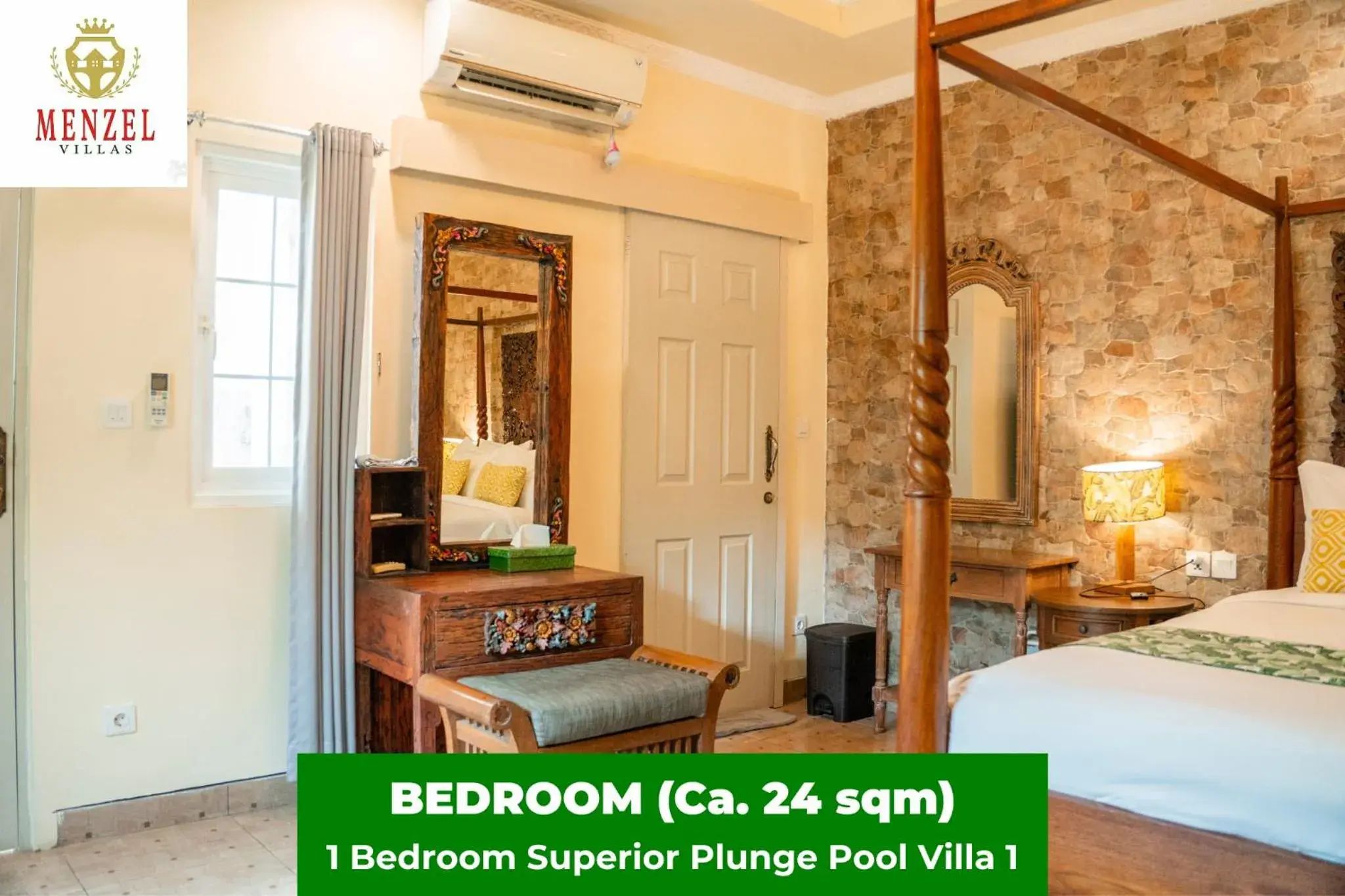 Bedroom, Bed in Menzel Villas Nusa Dua Bedroom, Bed in Menzel Villas Nusa Dua