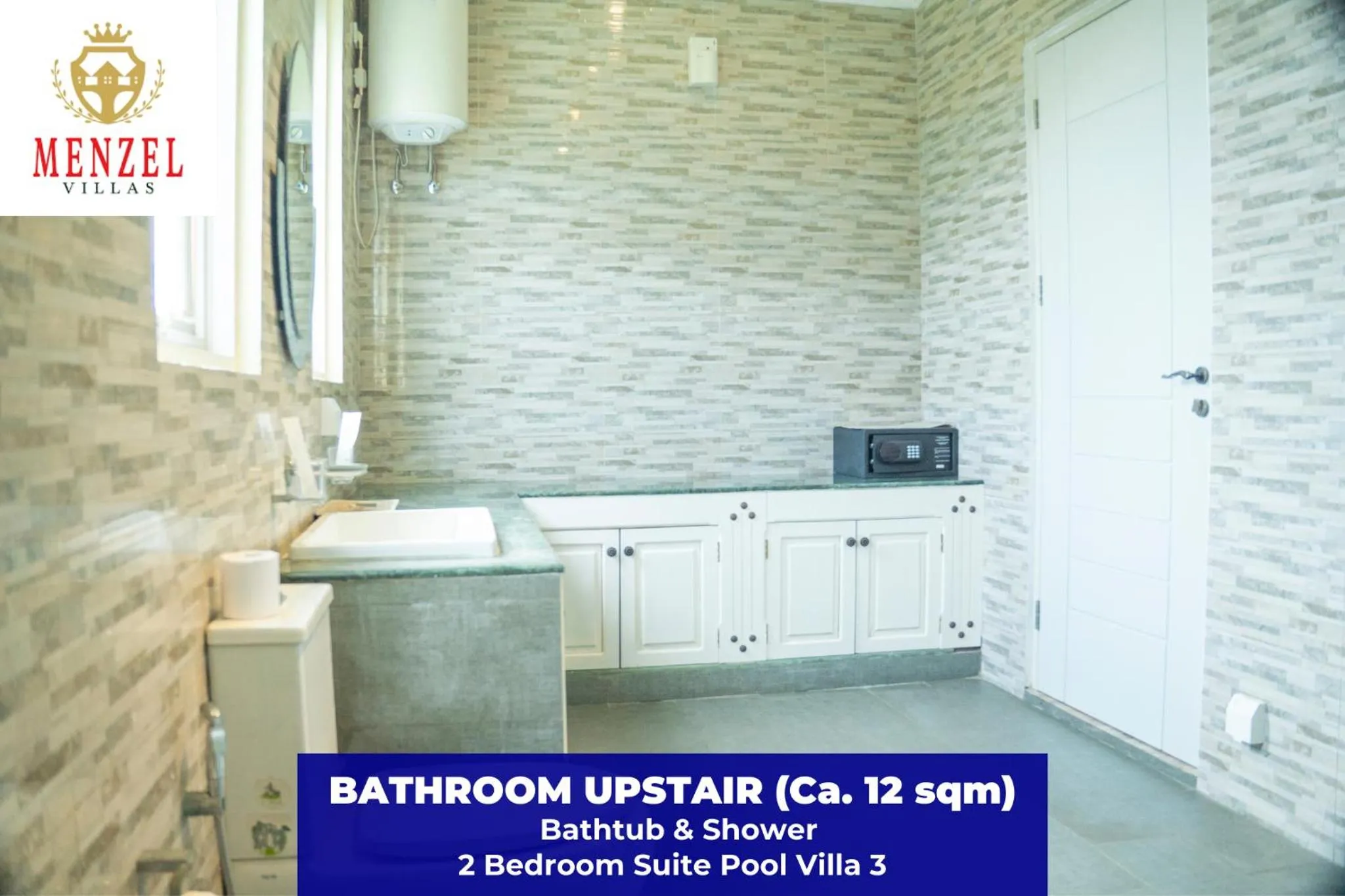 Bathroom in Menzel Villas Nusa Dua