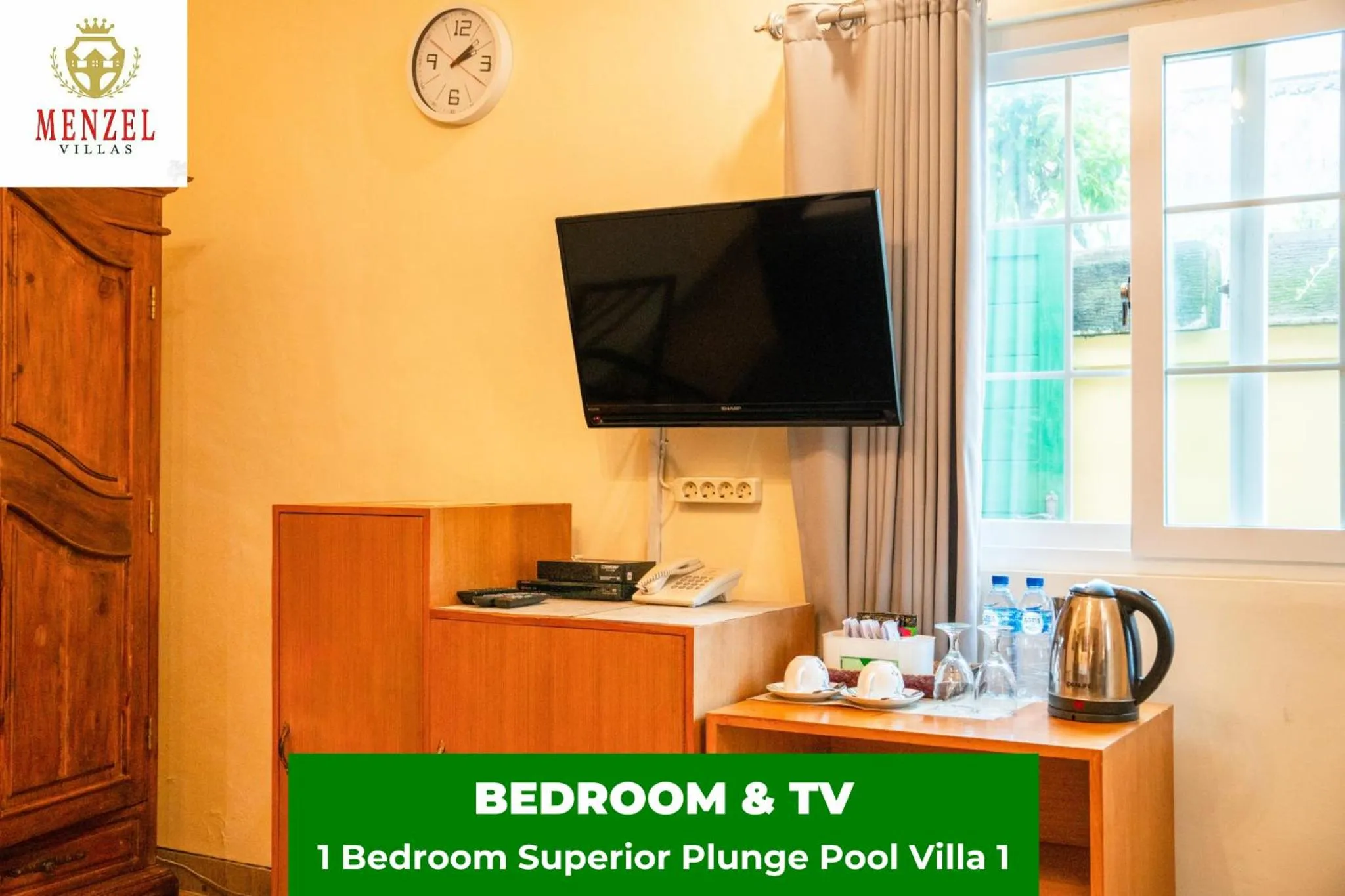 TV and multimedia in Menzel Villas Nusa Dua