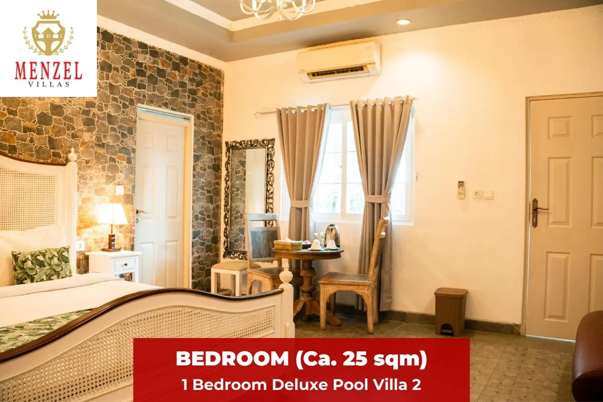 Bed in Menzel Villas Nusa Dua Bed in Menzel Villas Nusa Dua