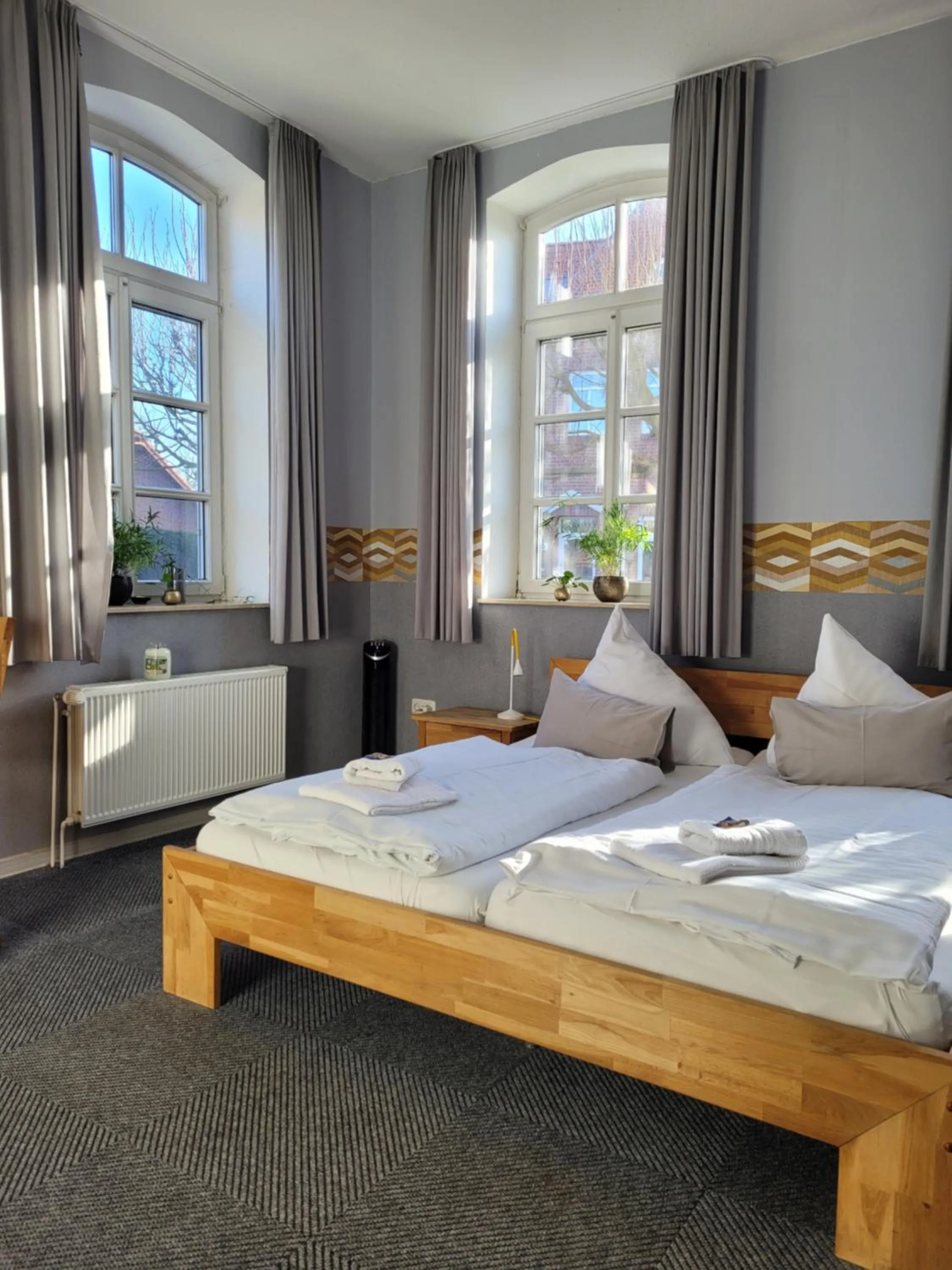 Bed in Hotel Garni Kastanjehoff