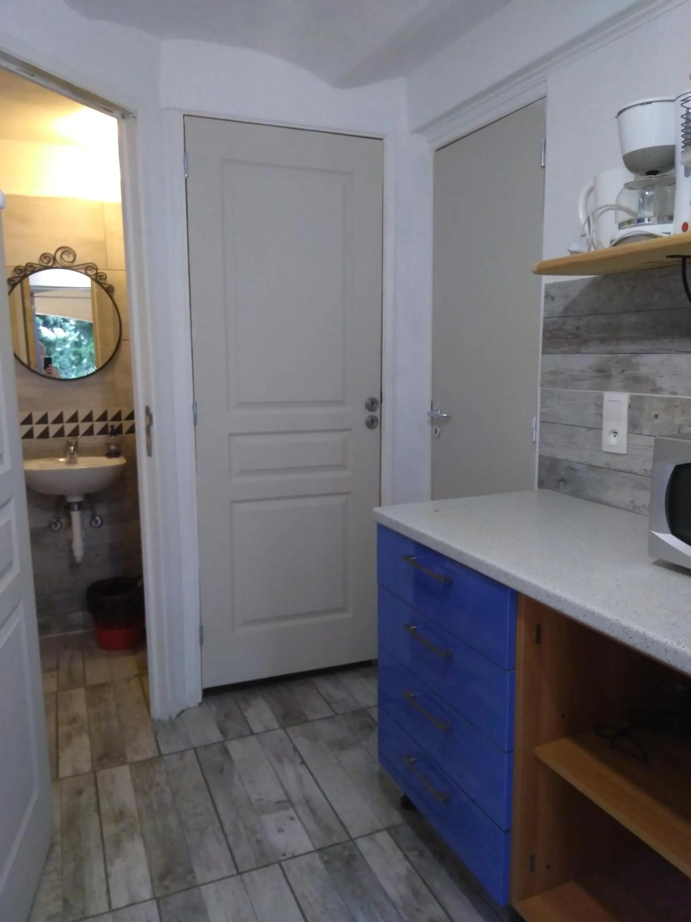 Kitchen or kitchenette in Villa Azur Cap d'Ail