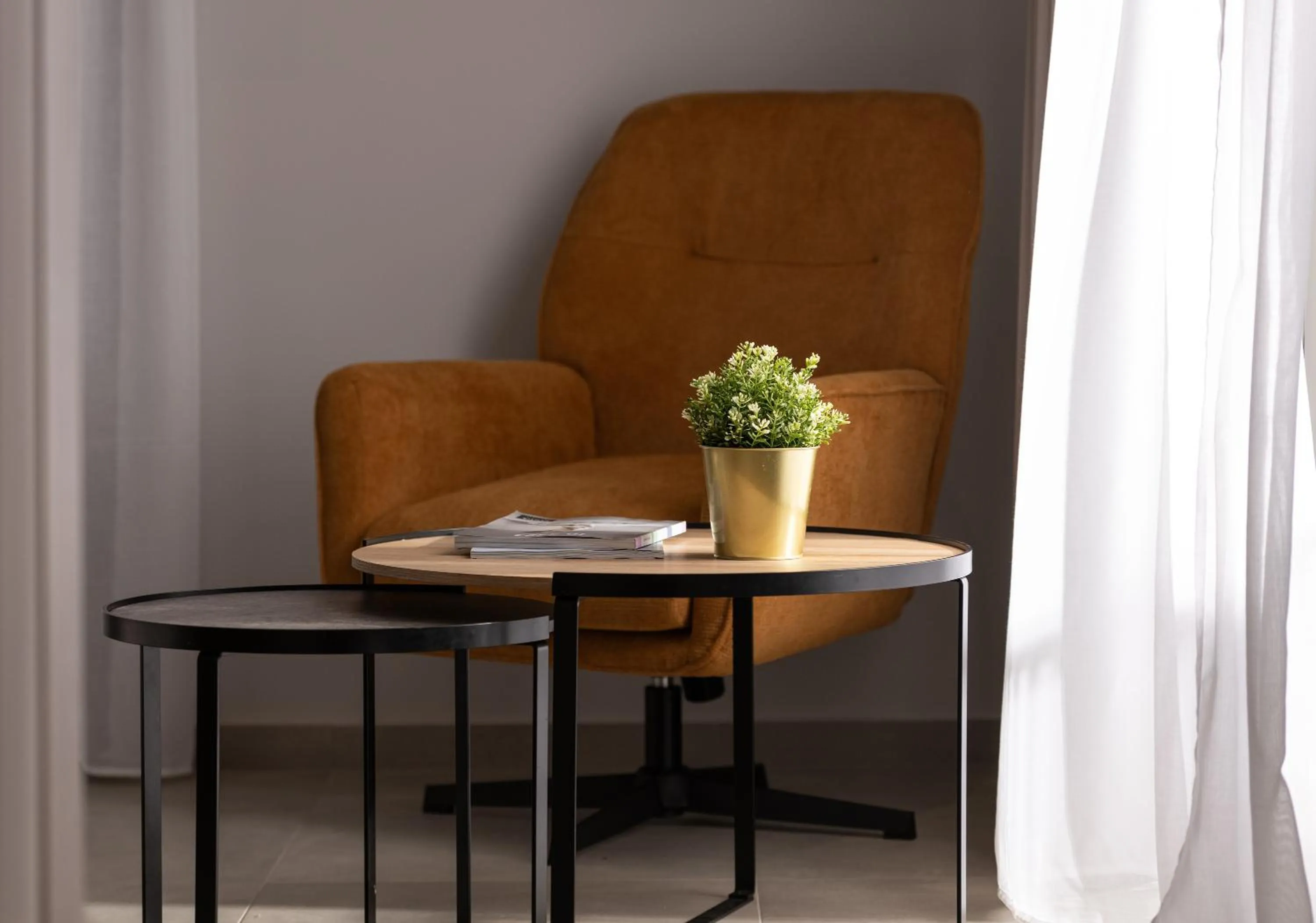 Seating area in Hotel Simeon