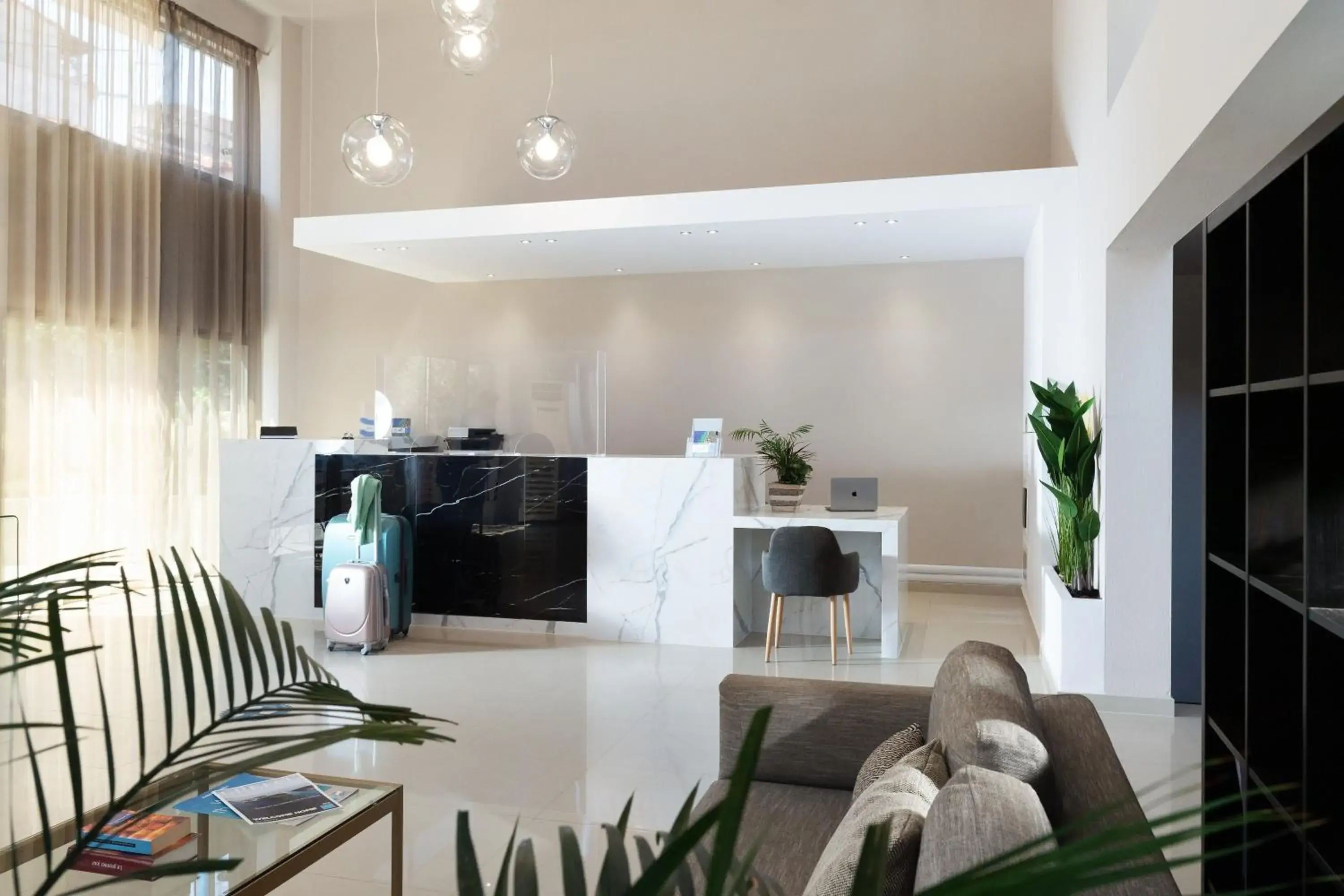 Lobby or reception in Hotel Simeon Lobby or reception in Hotel Simeon