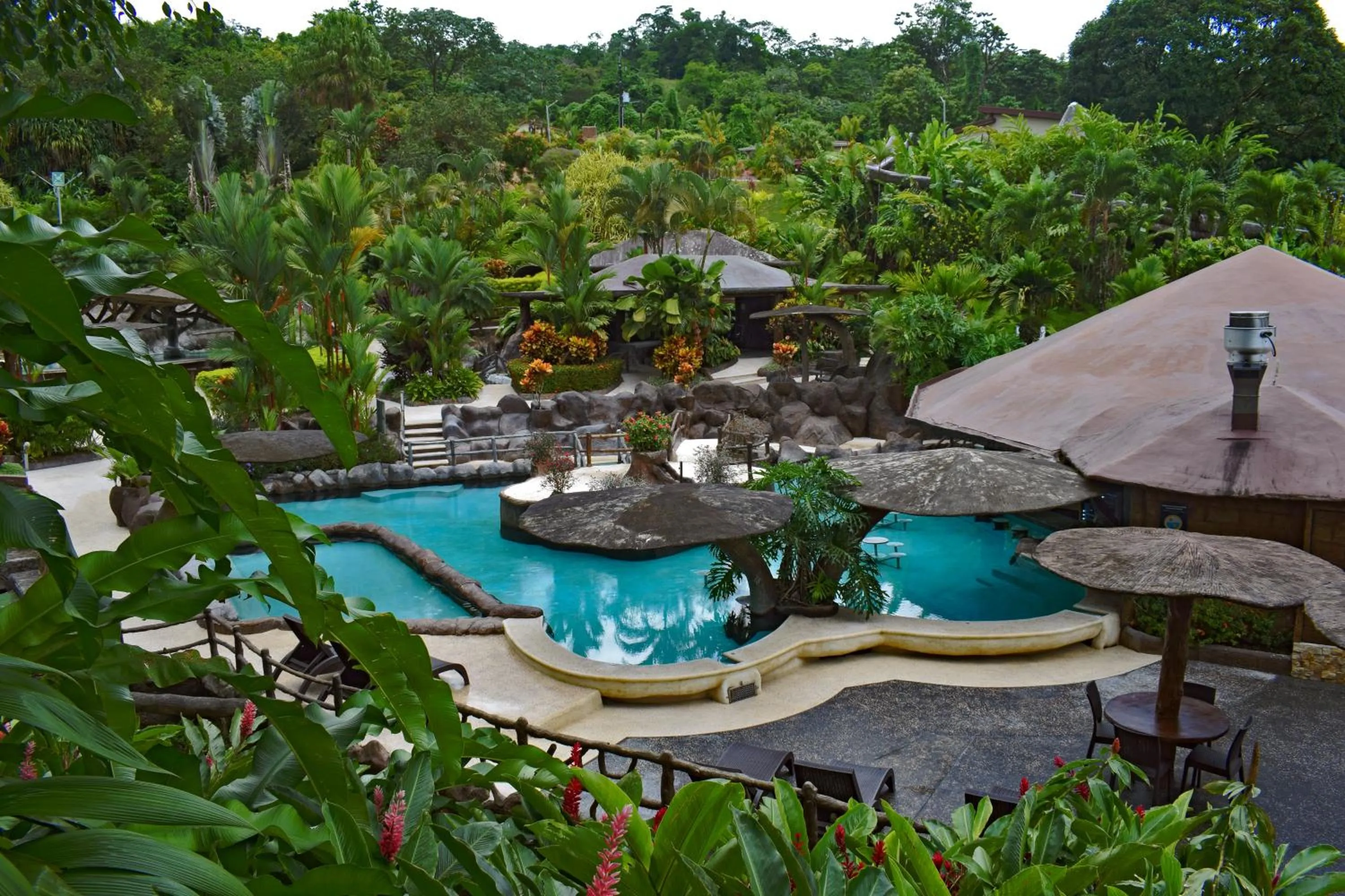 Pool view in Hotel Los Lagos Spa & Resort