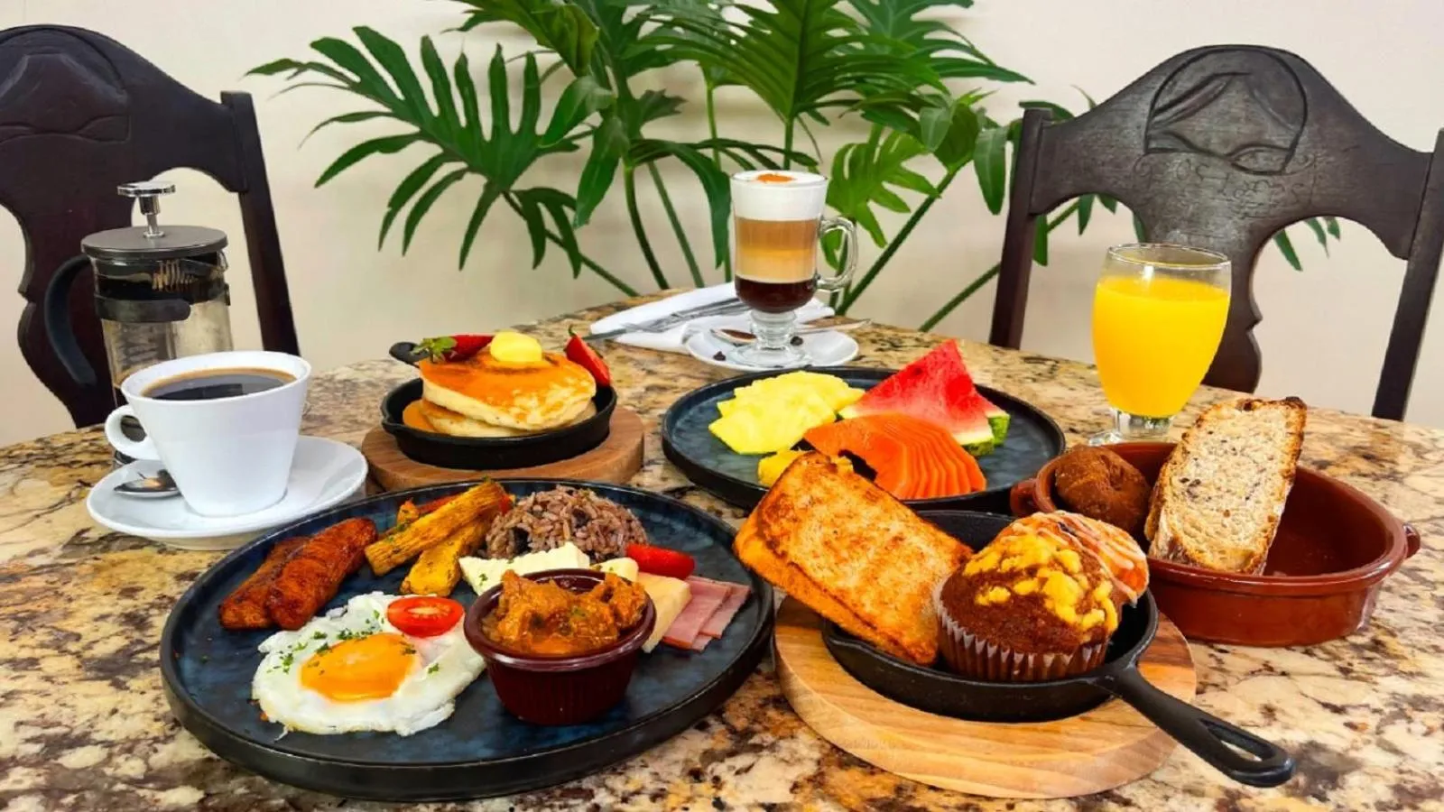 Breakfast in Hotel Los Lagos Spa & Resort