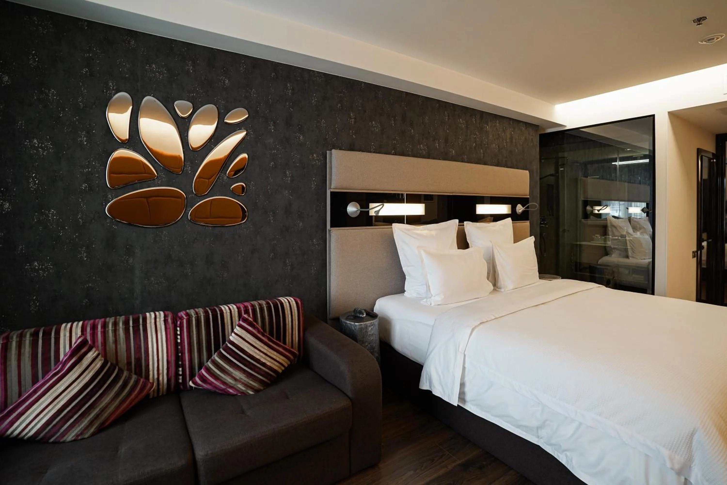 Bed in 11 Mirrors Design Hotel