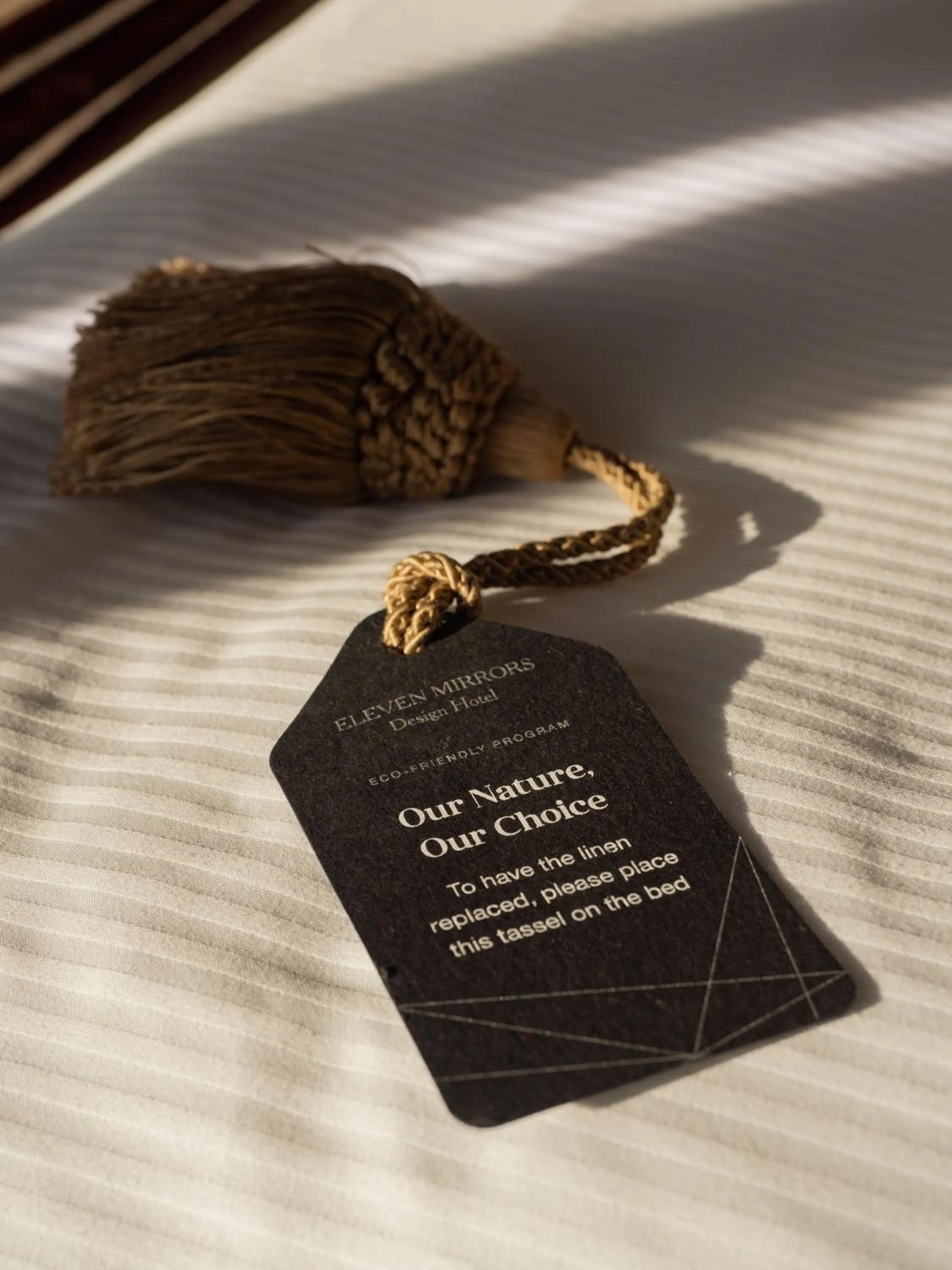 Decorative detail in 11 Mirrors Design Hotel