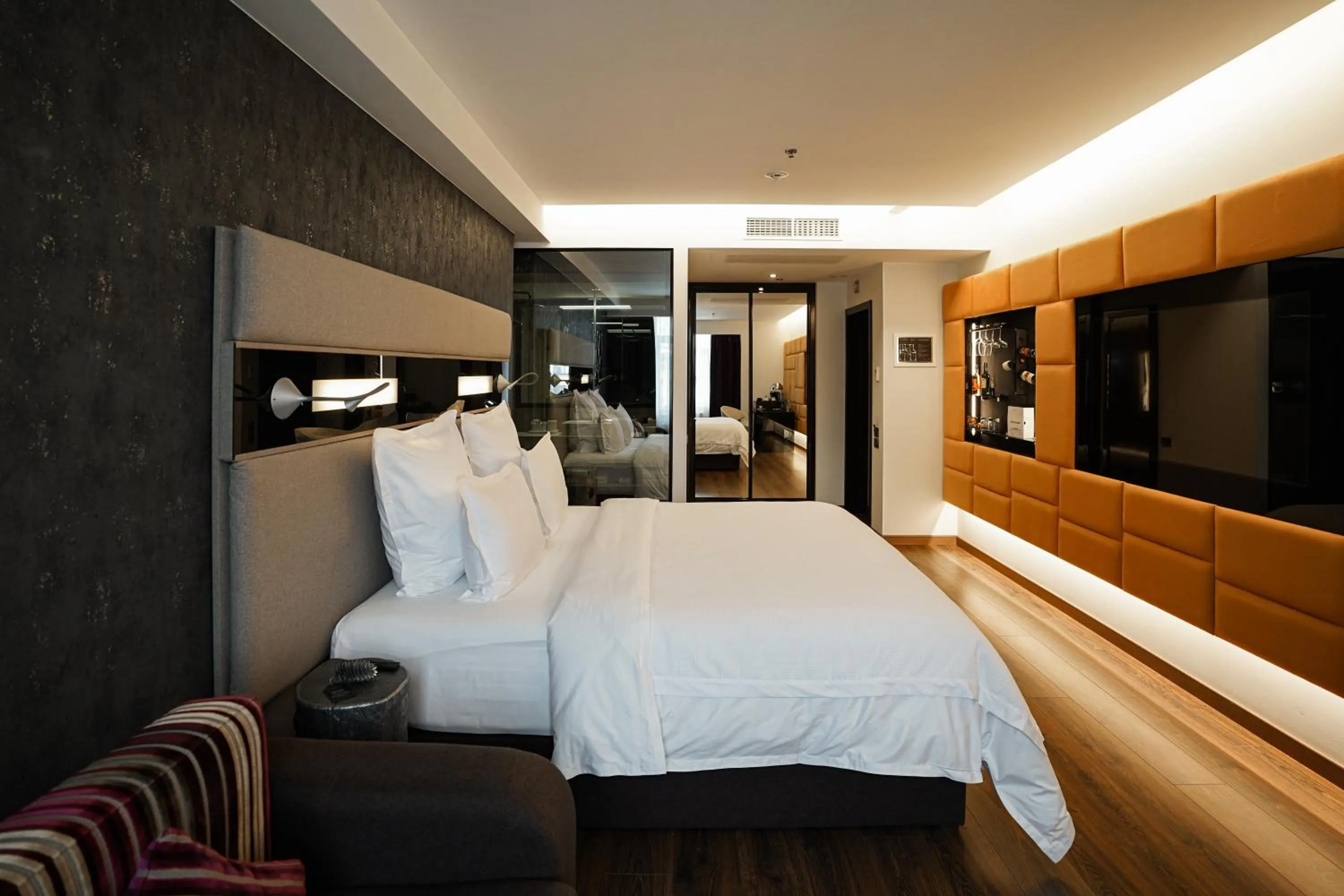 Bed in 11 Mirrors Design Hotel