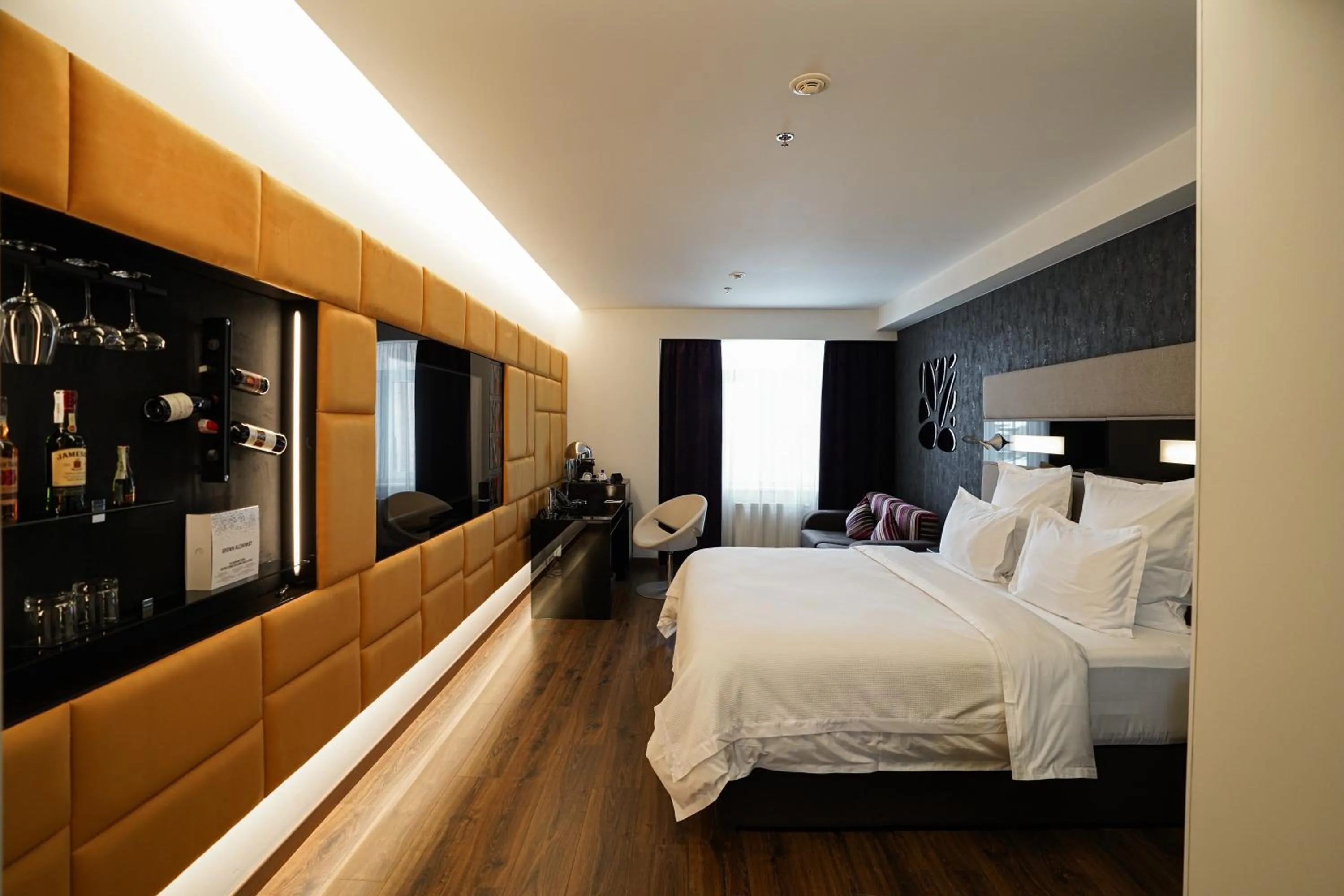 Bed in 11 Mirrors Design Hotel