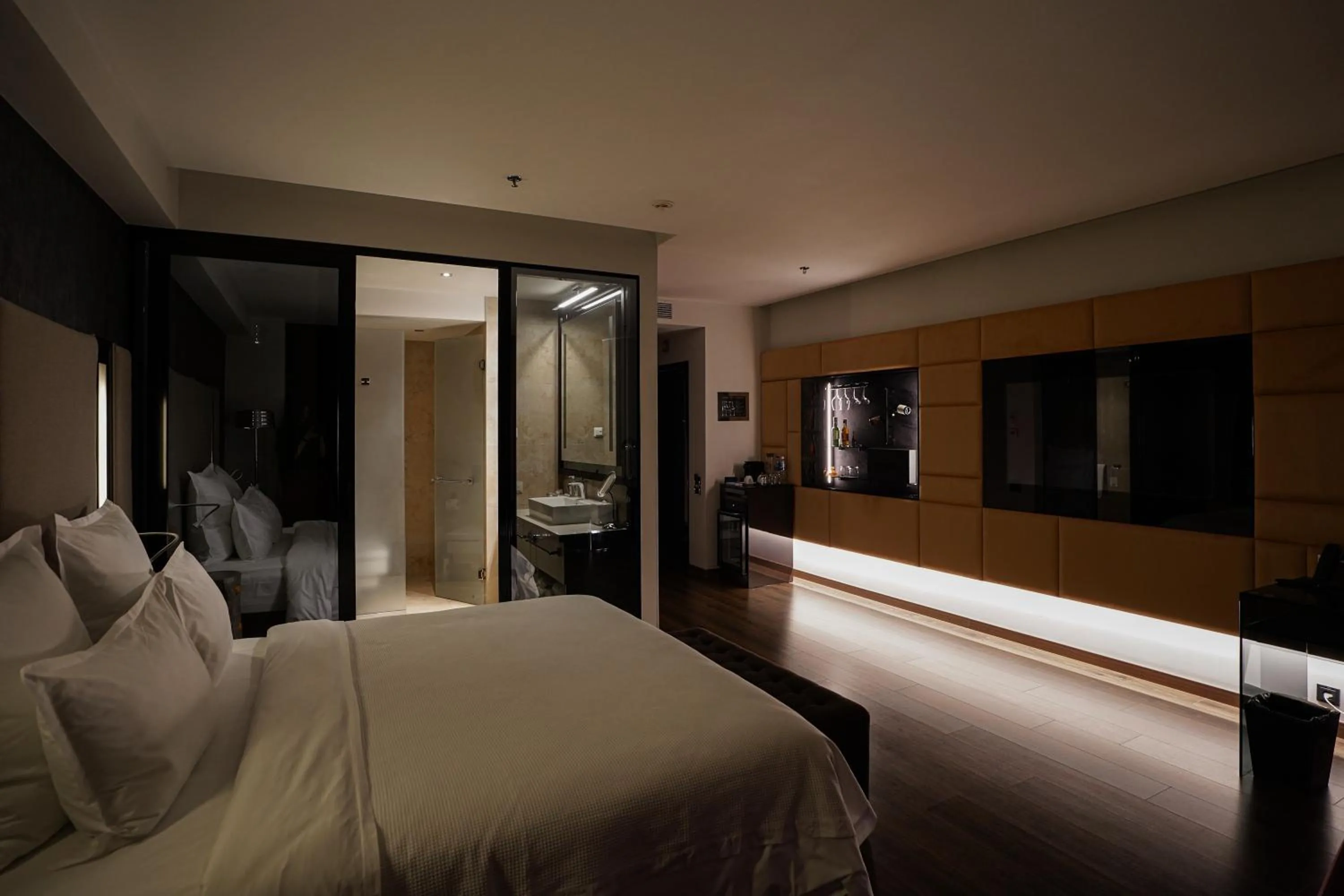 Bed in 11 Mirrors Design Hotel