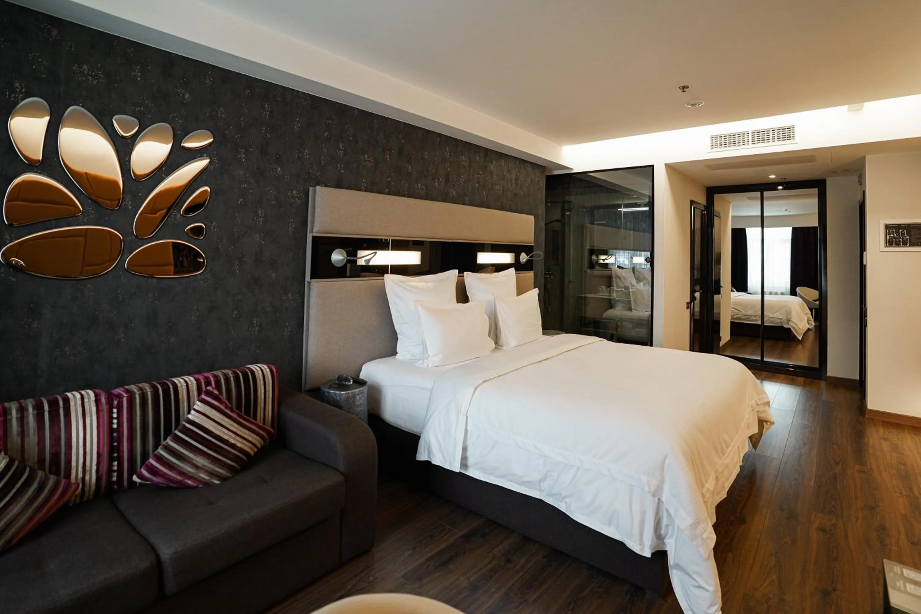 Bed in 11 Mirrors Design Hotel