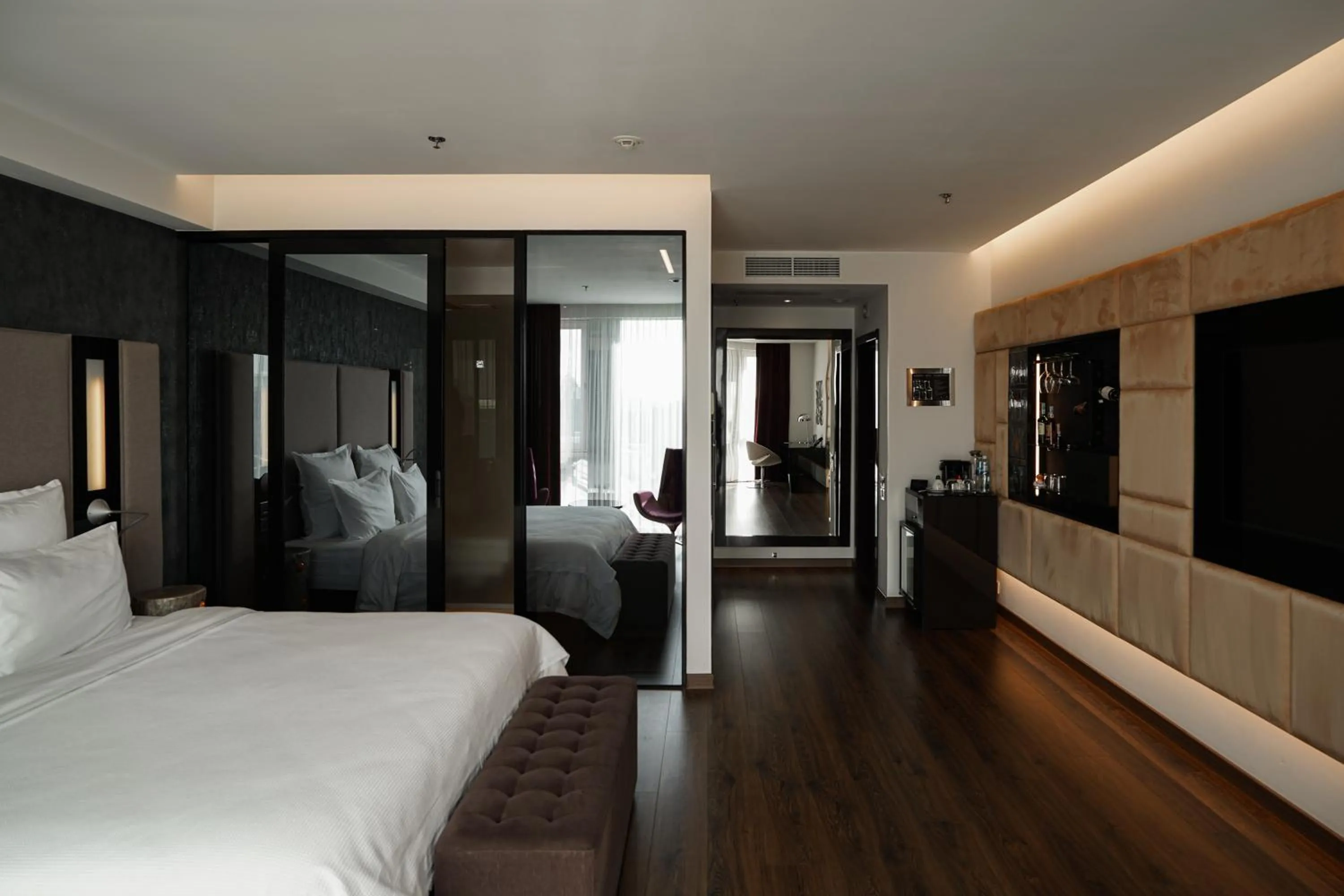 Bed in 11 Mirrors Design Hotel