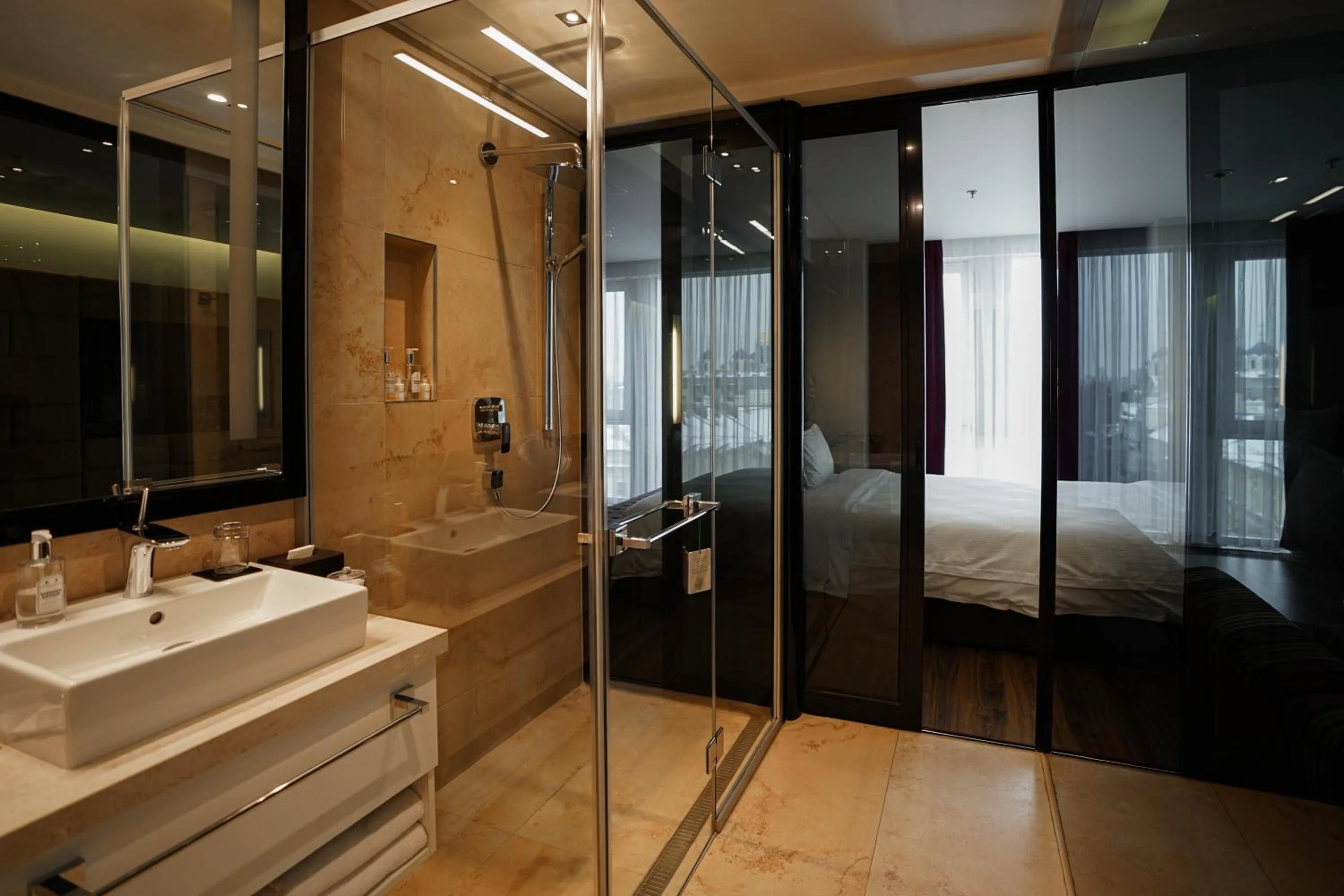 Bed in 11 Mirrors Design Hotel