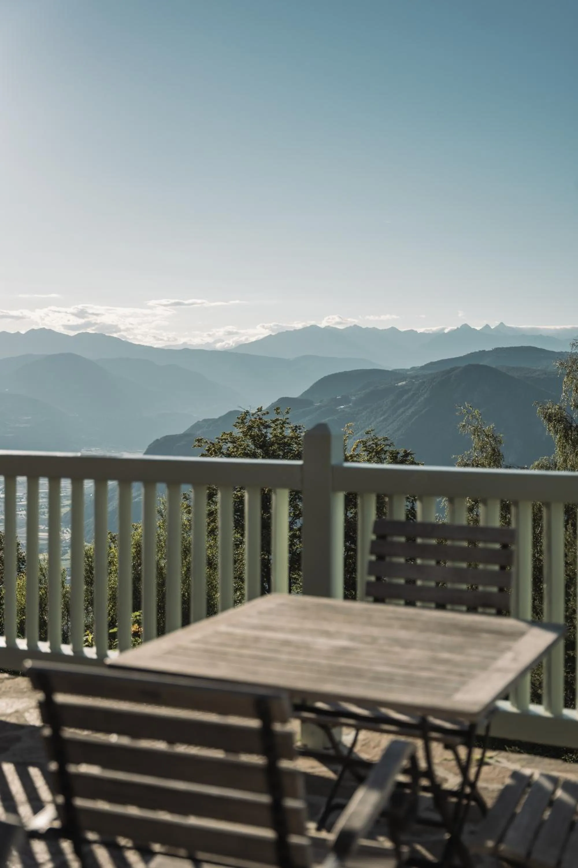 Balcony/Terrace in Gasthof Kohlern 1130 m