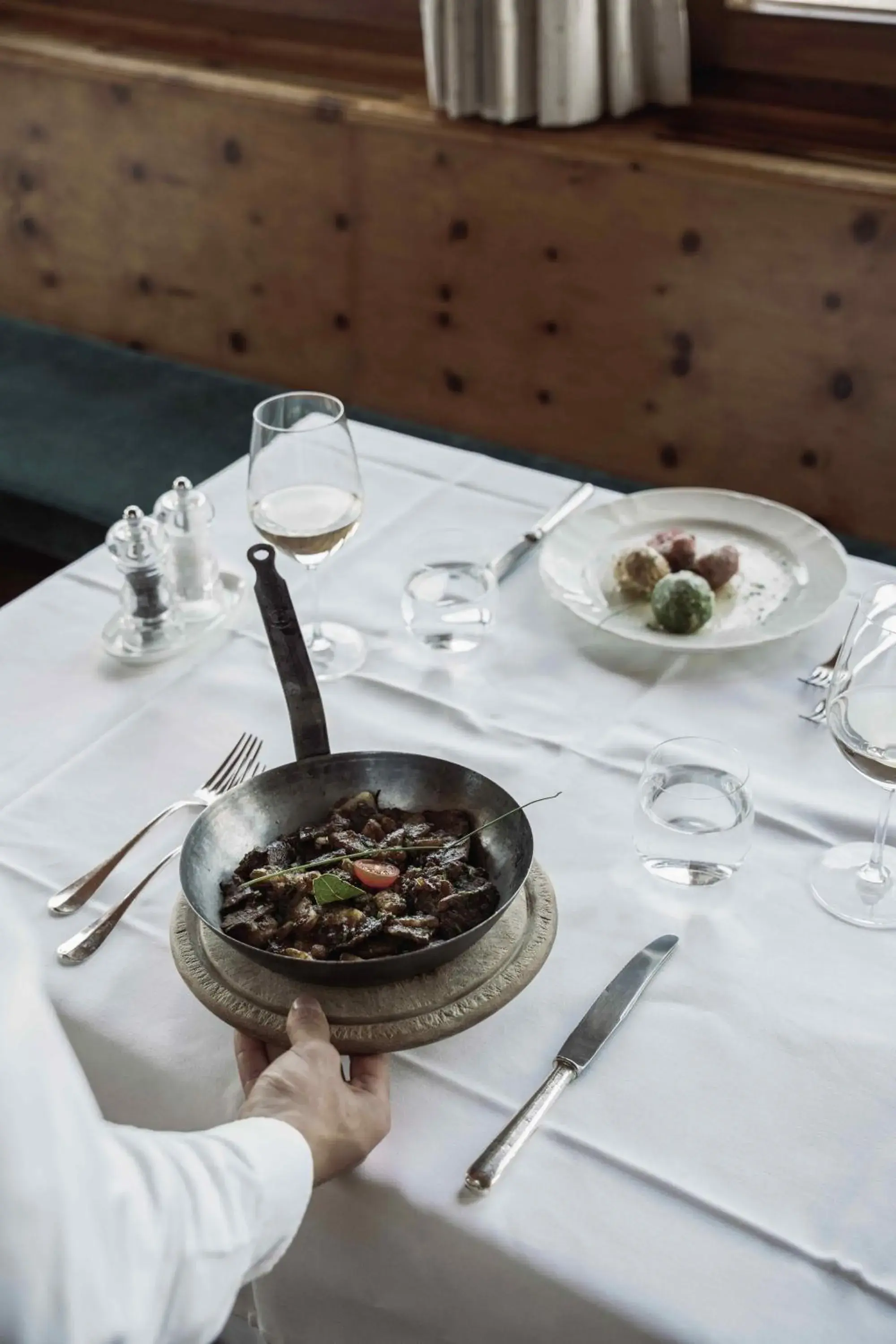 Food close-up in Gasthof Kohlern 1130 m Food close-up in Gasthof Kohlern 1130 m