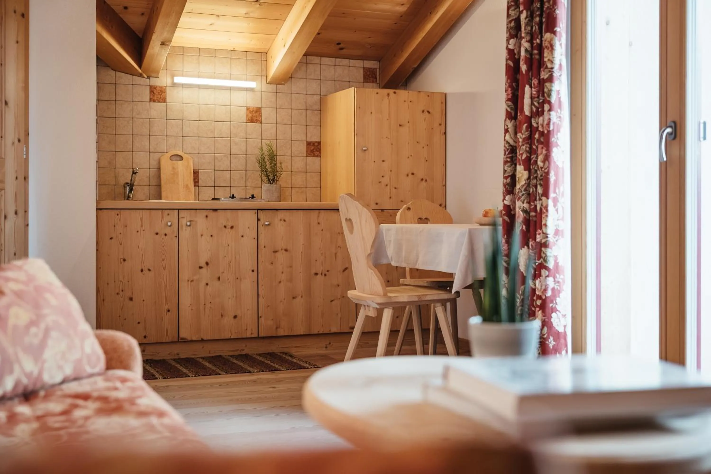 Kitchen or kitchenette in Garni Ciasa Urban