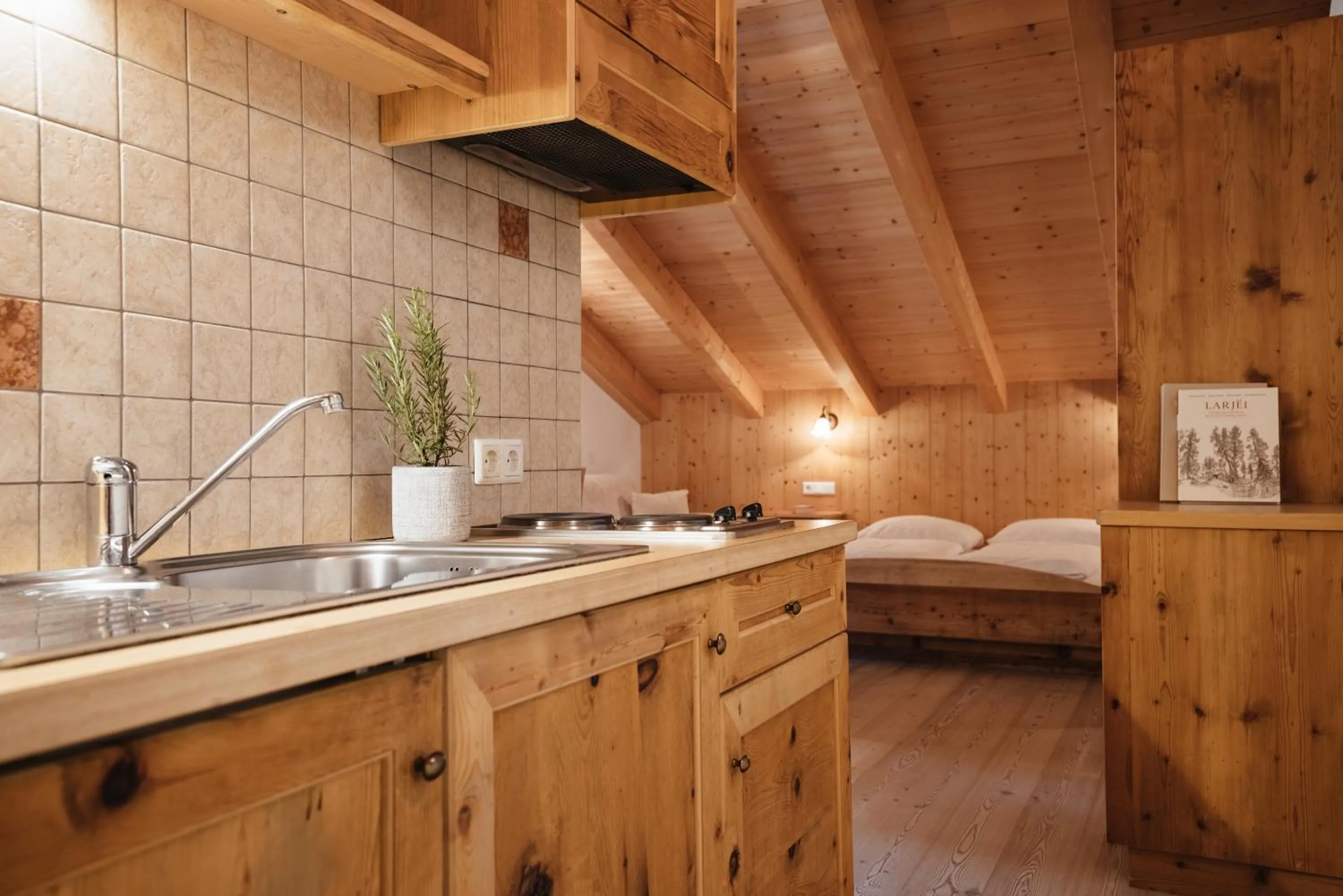 Bed in Garni Ciasa Urban