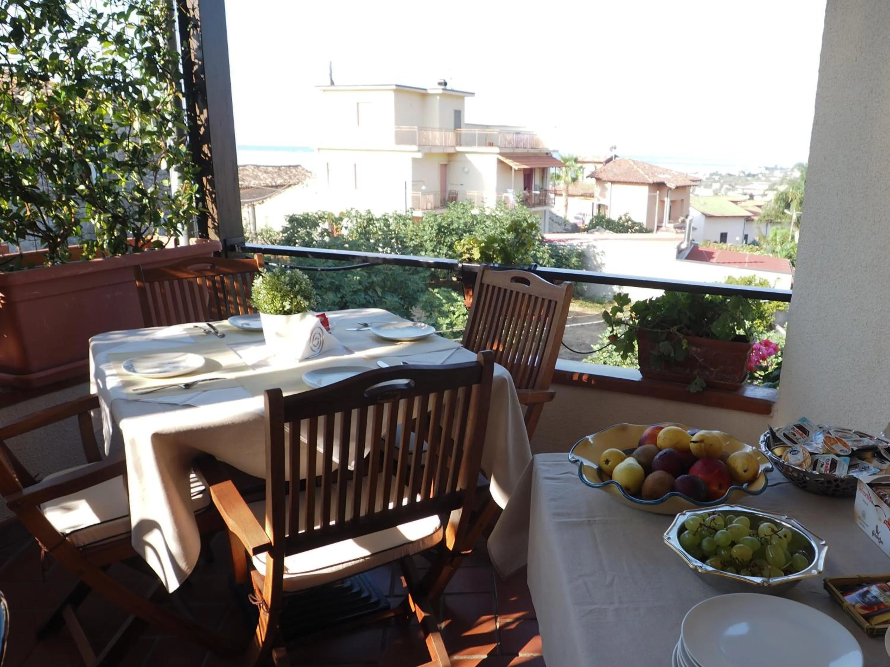 Balcony/Terrace in B&B Ulisse