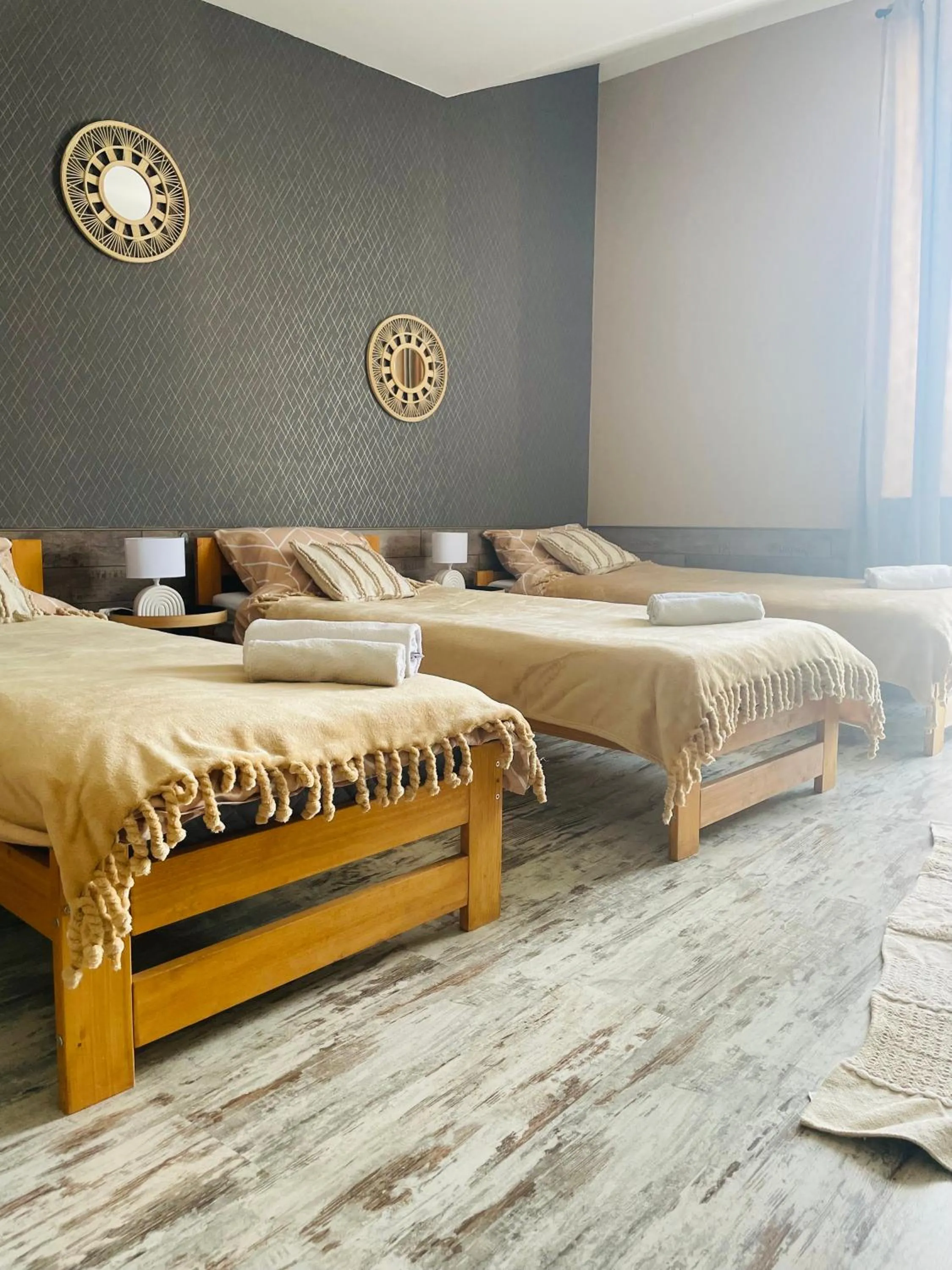 Bed in Centrum Noclegi Wągrowiec Kolejowa 15