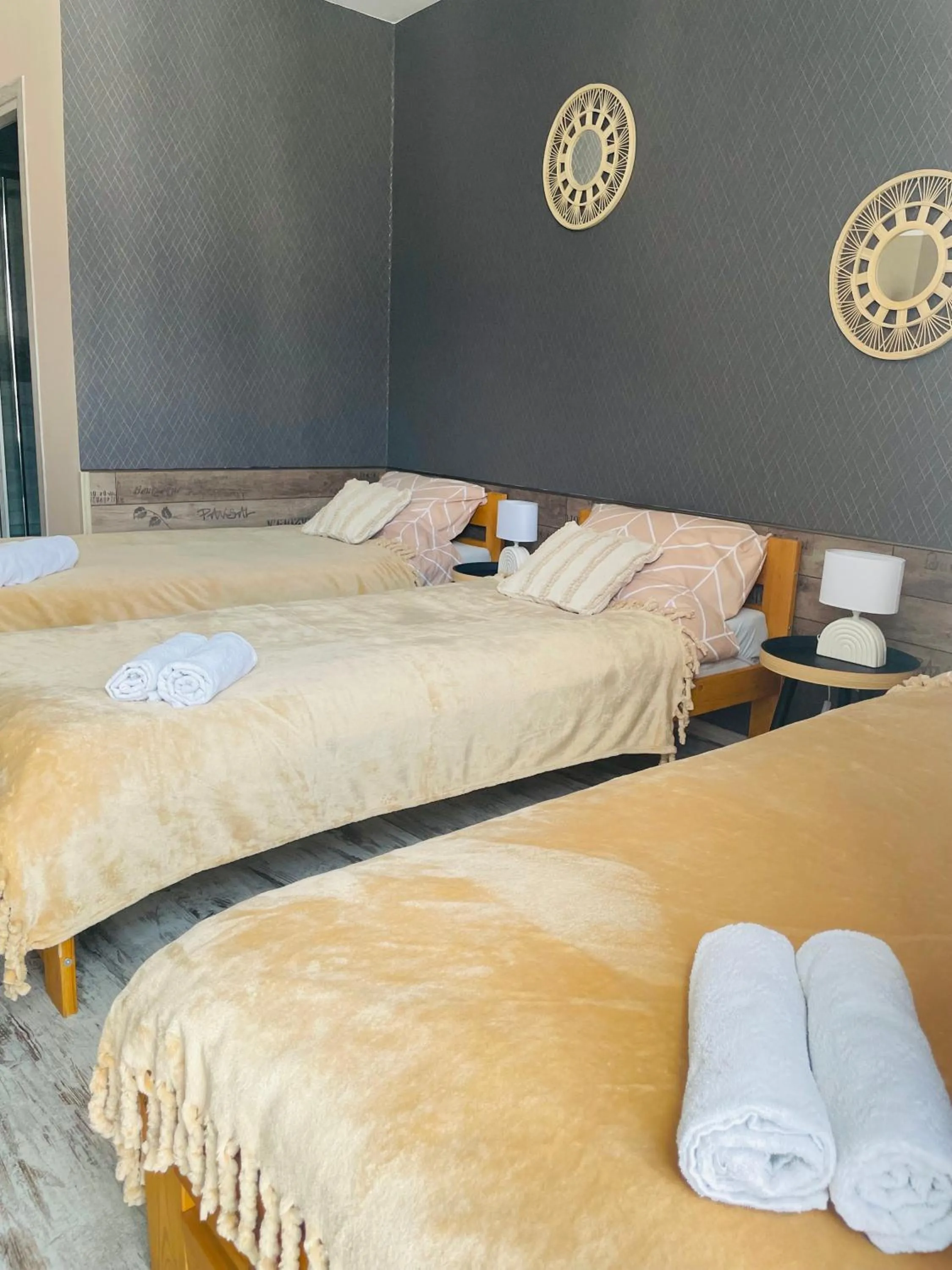 Bed in Centrum Noclegi Wągrowiec Kolejowa 15