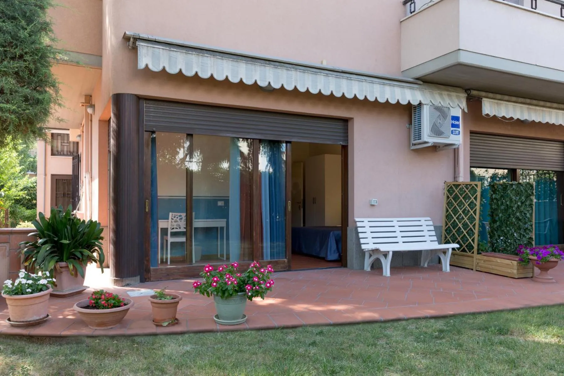 Garden in B&B La Quercia