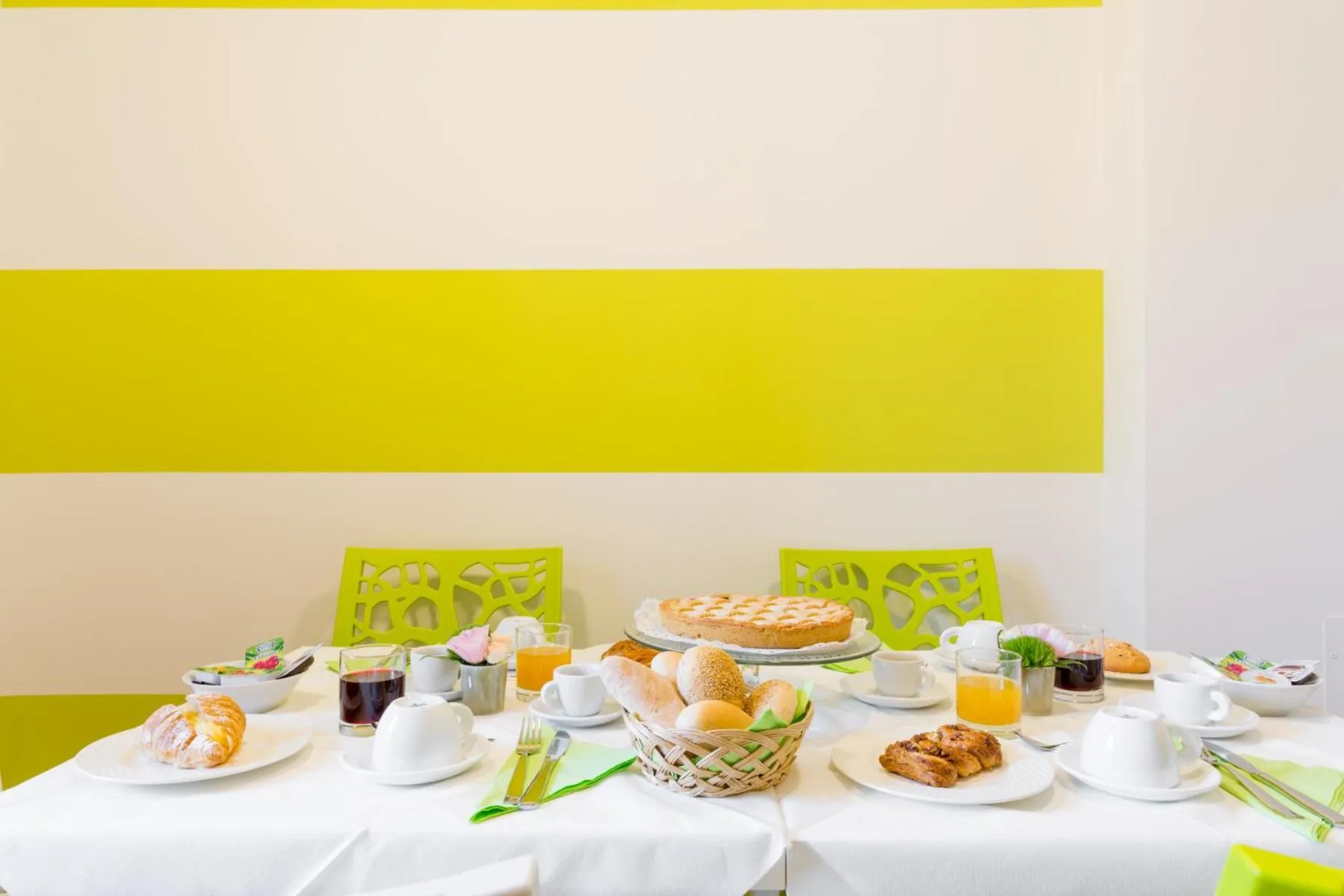 Food and drinks in B&B La Quercia