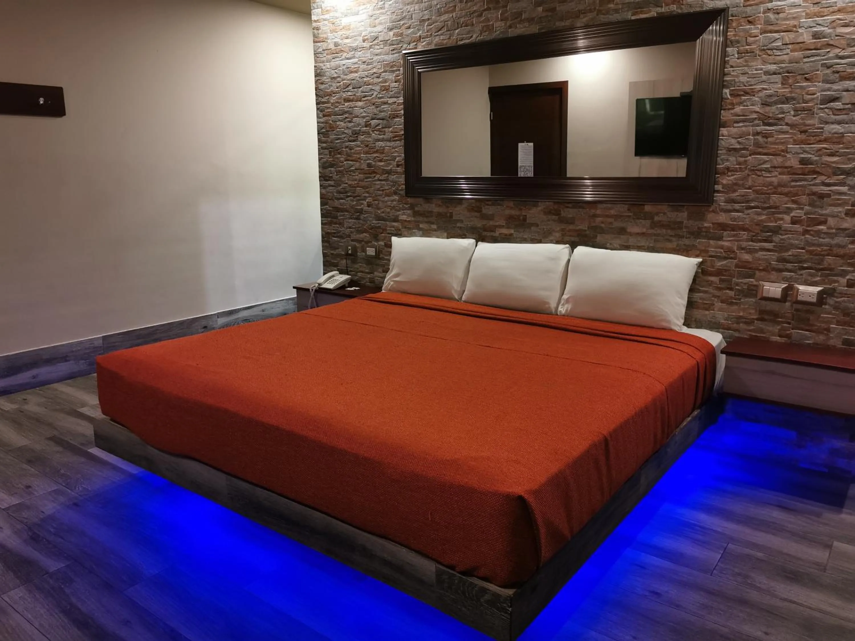 Bed in Hotel Plaza Arteaga