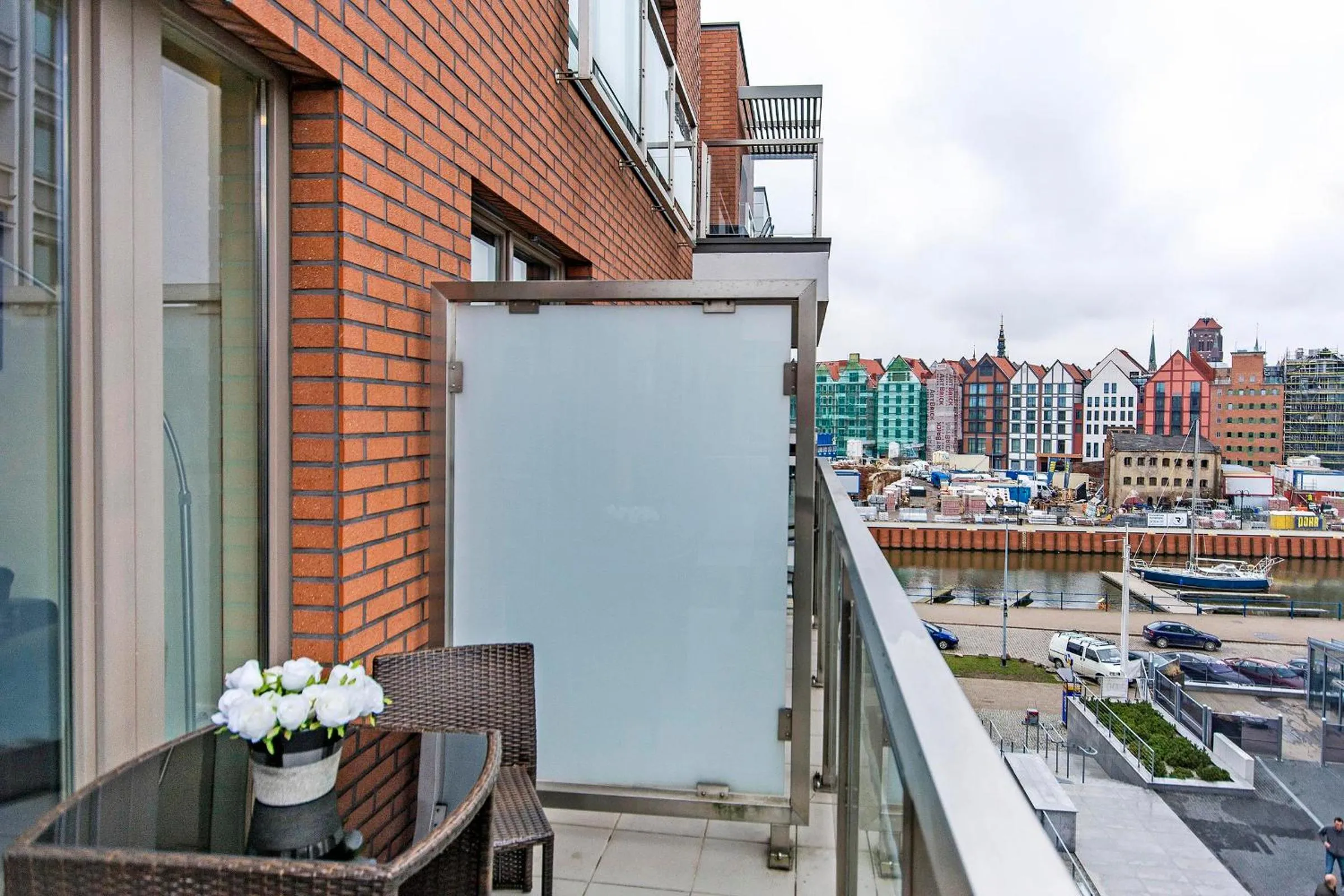 Balcony/Terrace in Dom & House – Old Town Waterlane