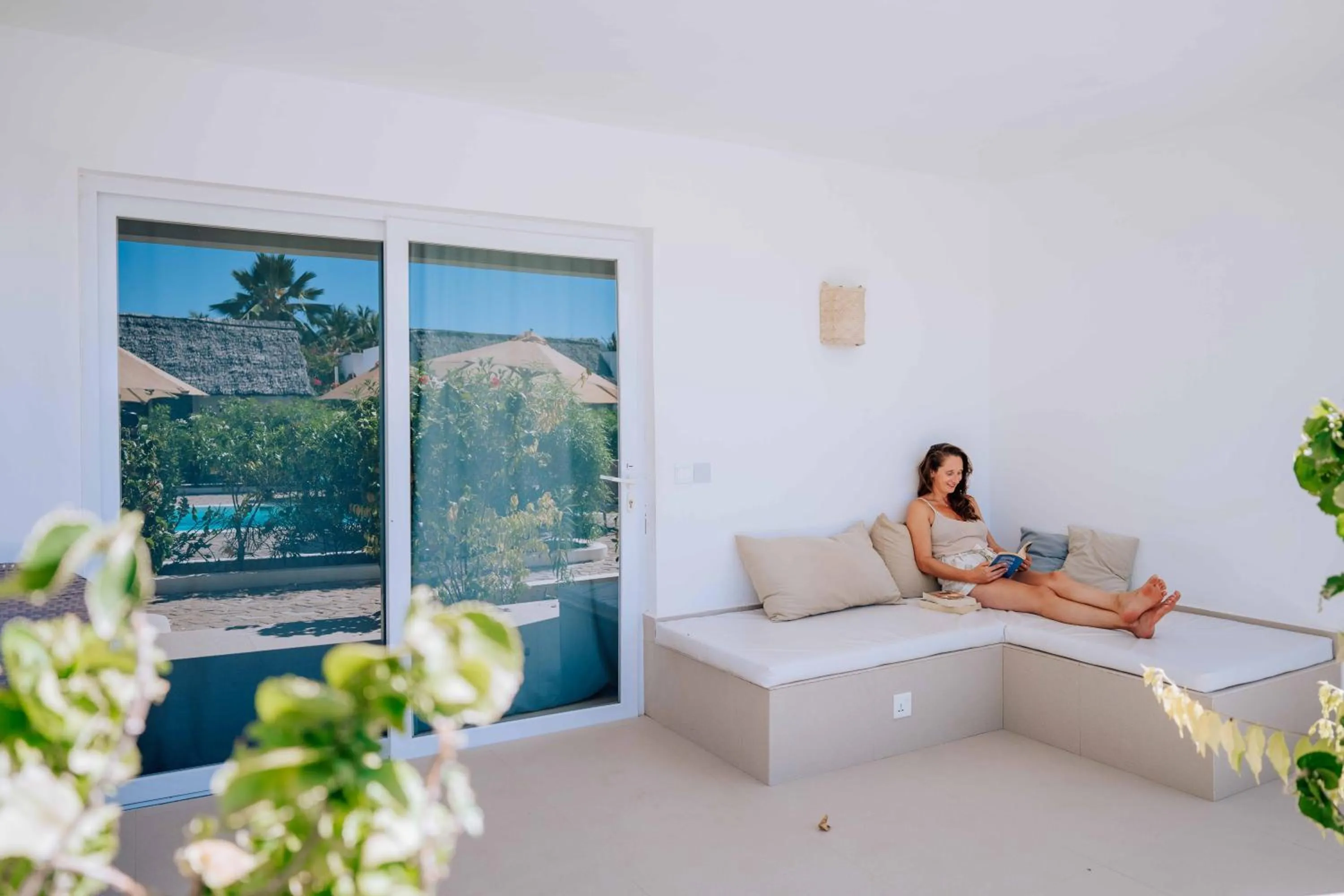 Bedroom in Dhow Inn Boutique Hotel