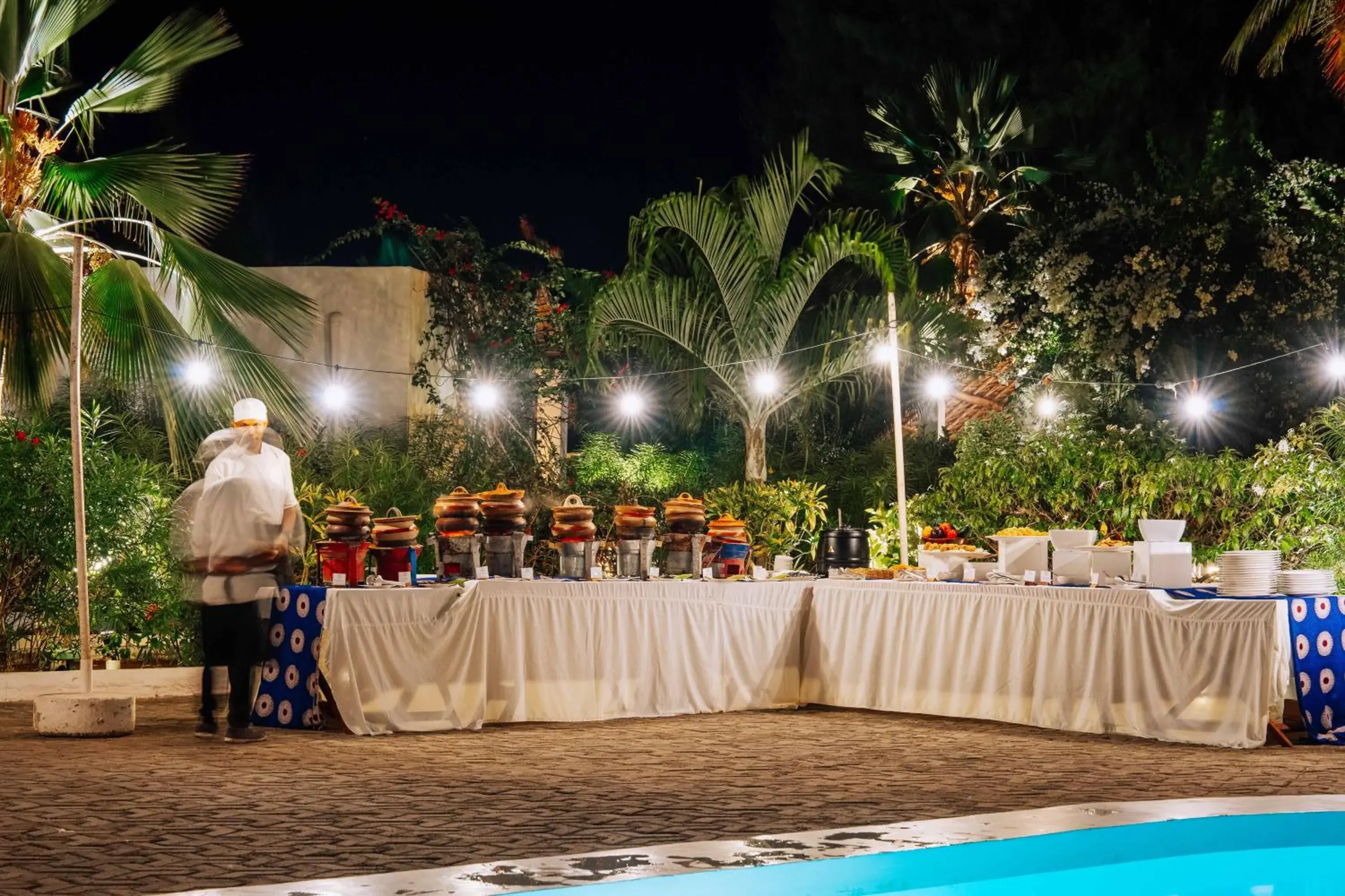 Garden view in Dhow Inn Boutique Hotel Garden view in Dhow Inn Boutique Hotel