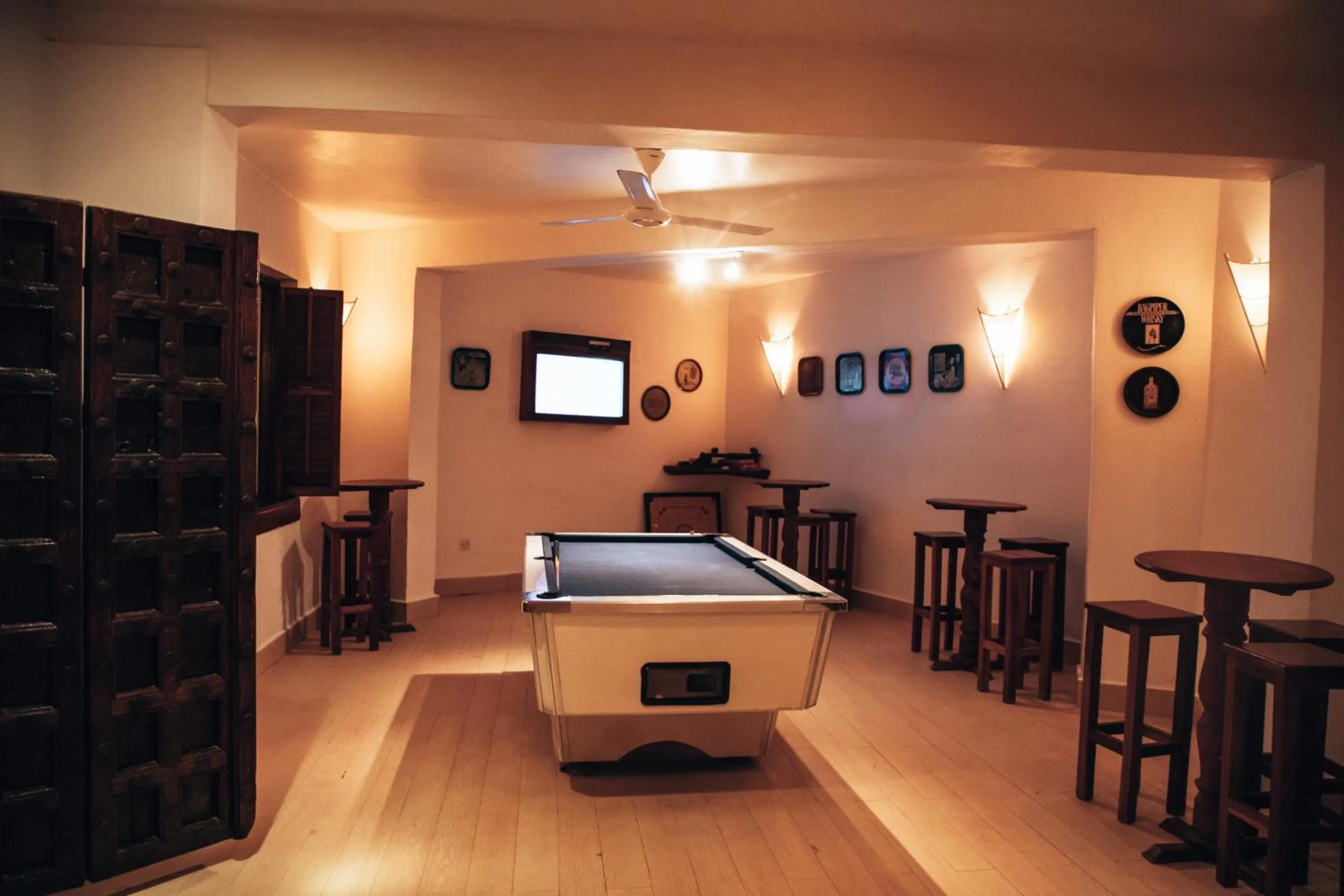 Billiard in Dhow Inn Boutique Hotel