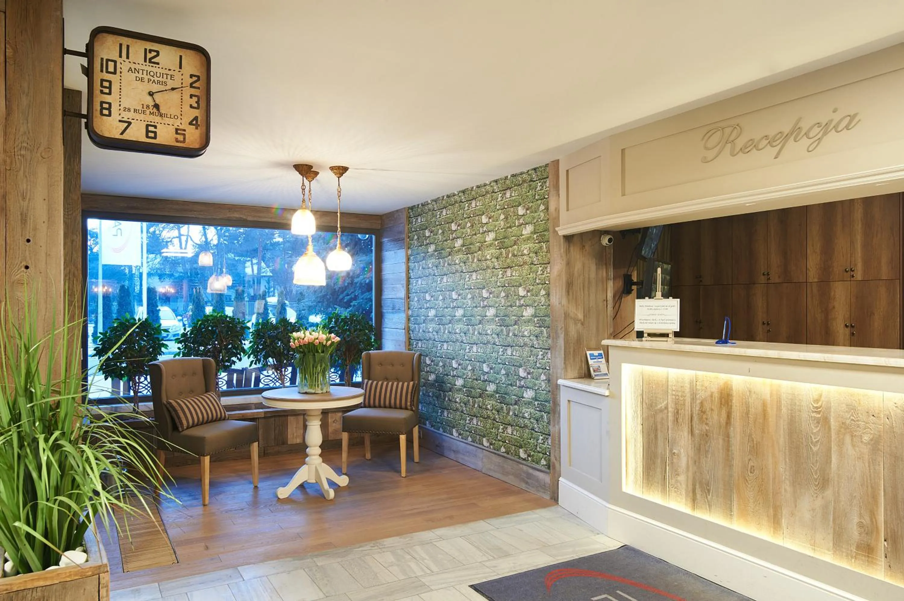 Lobby or reception in Obiekt Hotelarski Patron