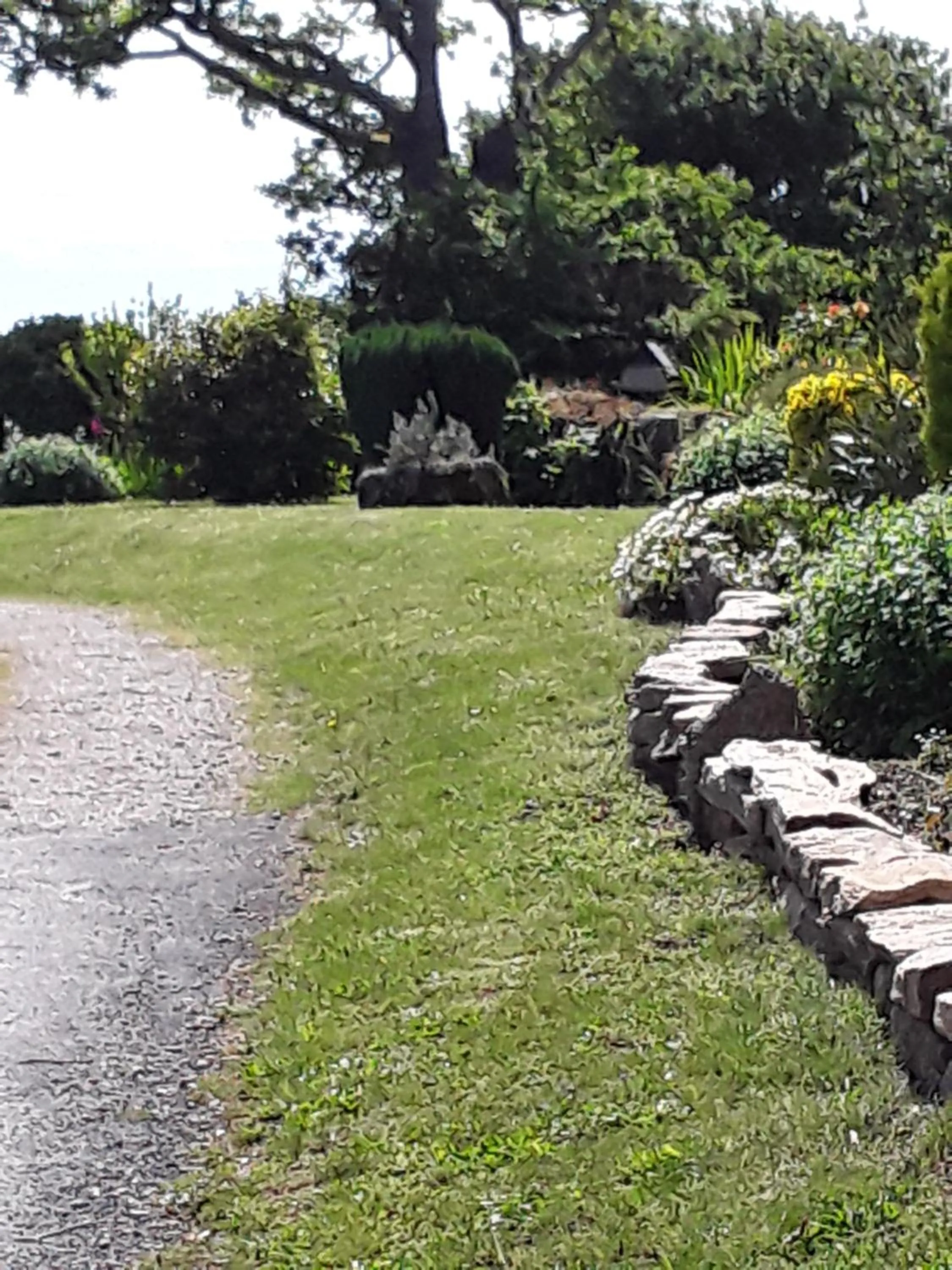 Garden in Location Keransignour