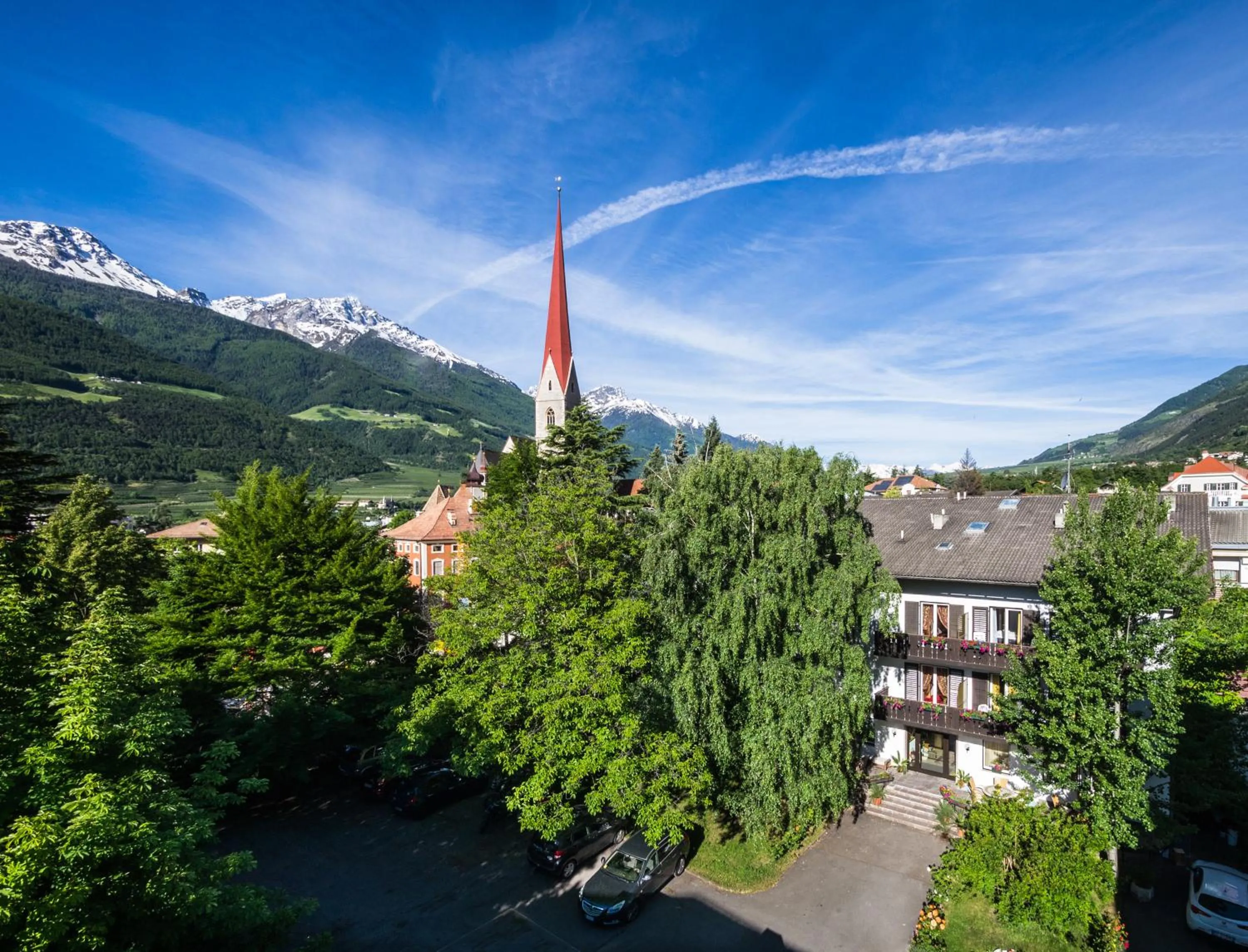 Facade/entrance in Hotel Pension Schweitzer