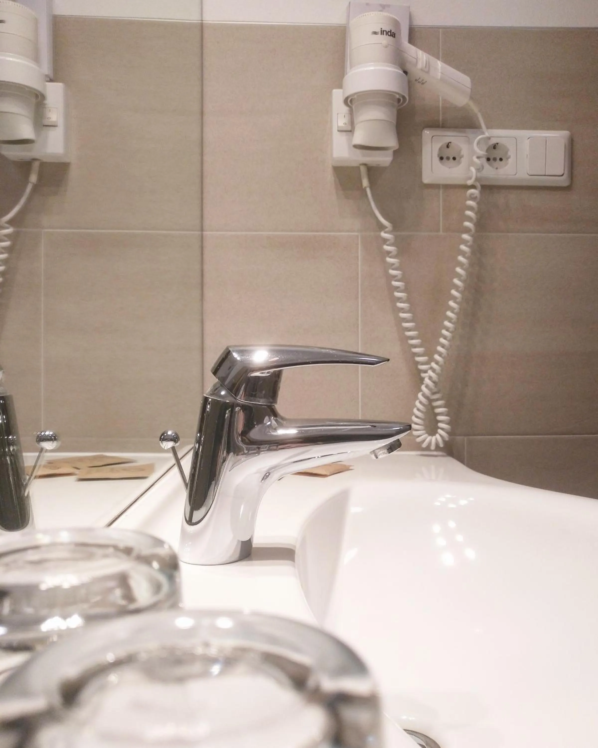 Toilet in Hotel Pension Schweitzer