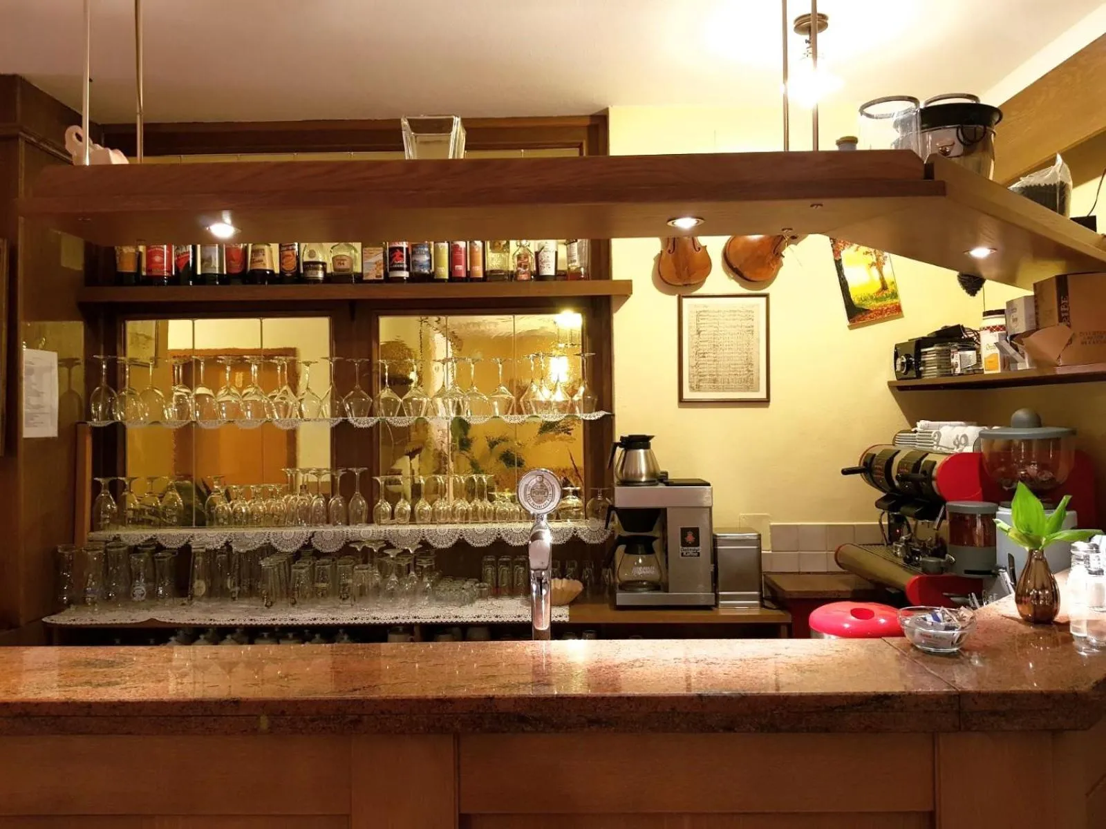 Lounge or bar in Hotel Pension Schweitzer