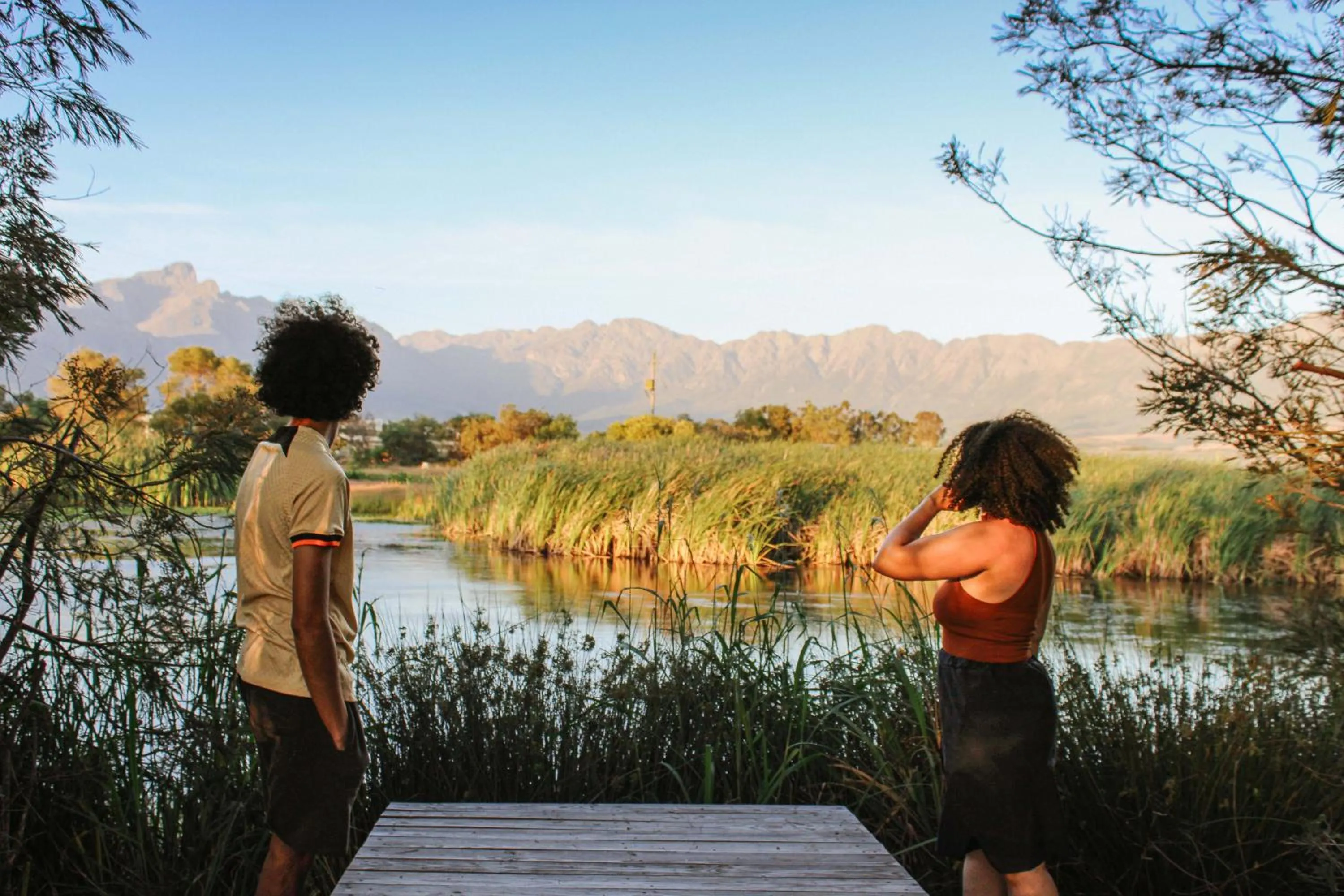 Natural landscape in Duikersdrift Winelands Country Escape